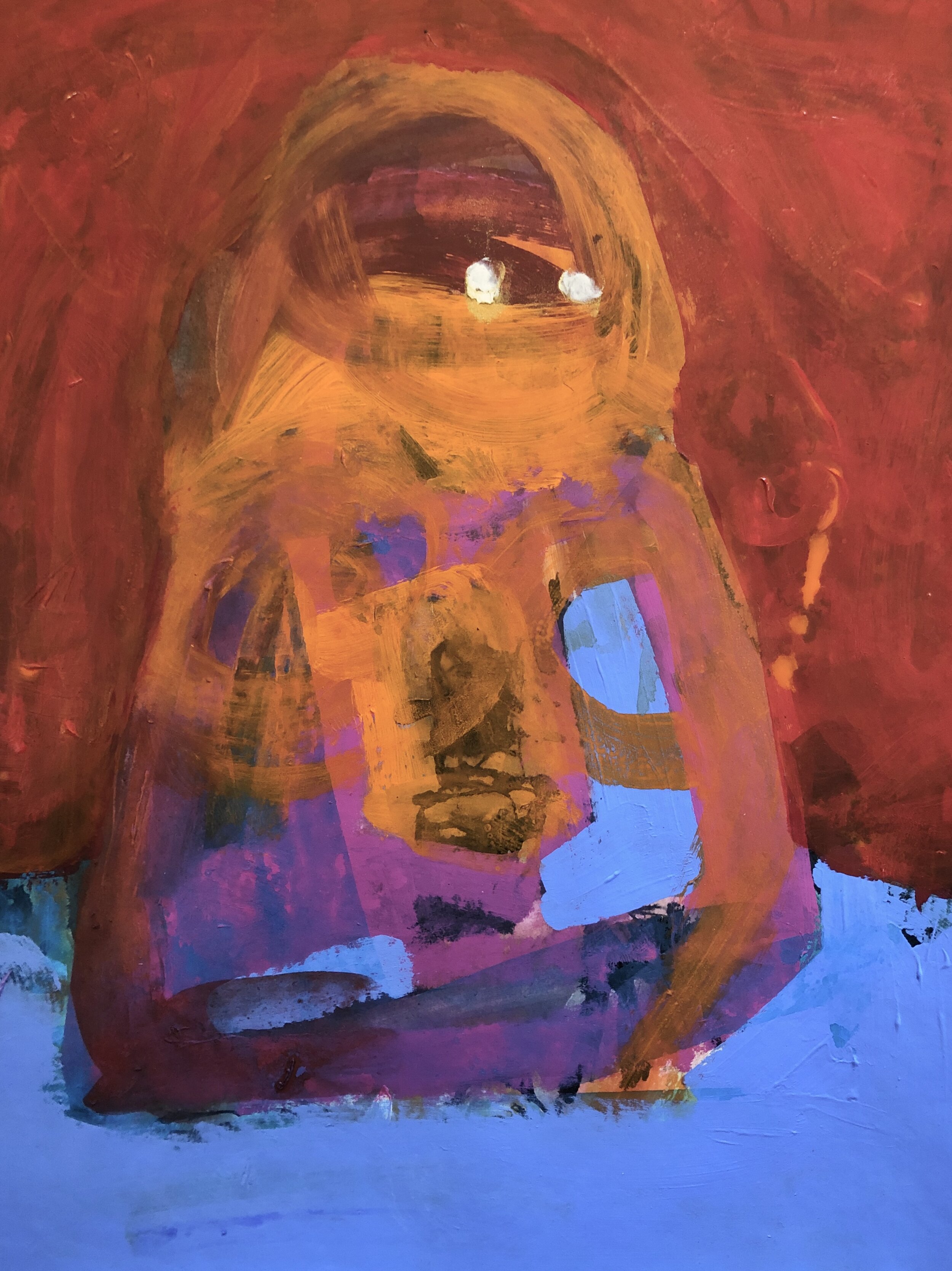 7. Acrylic on paper 12"x16"/ 30x40cm
