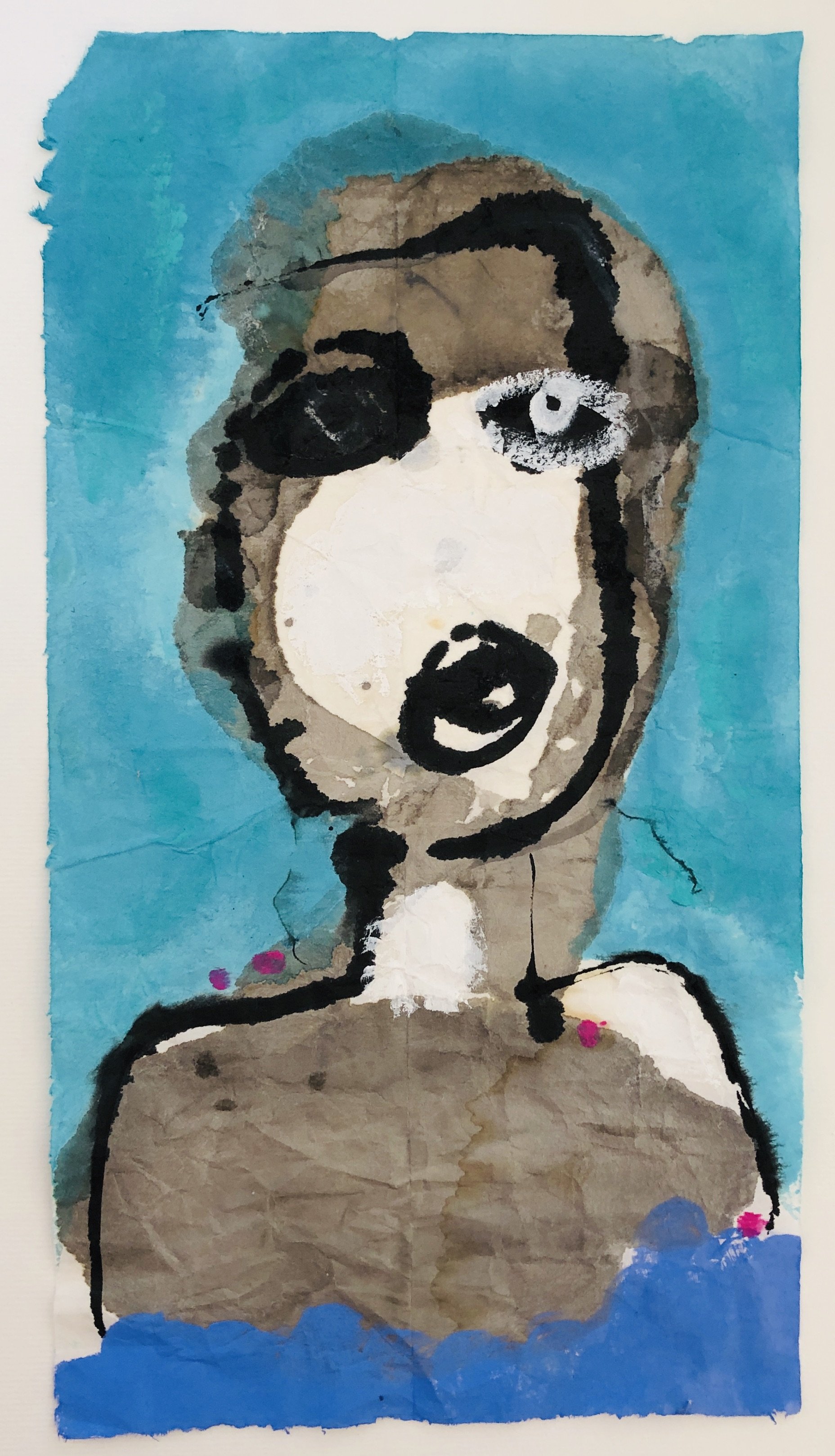 19. Acrylic and ink on rice paper