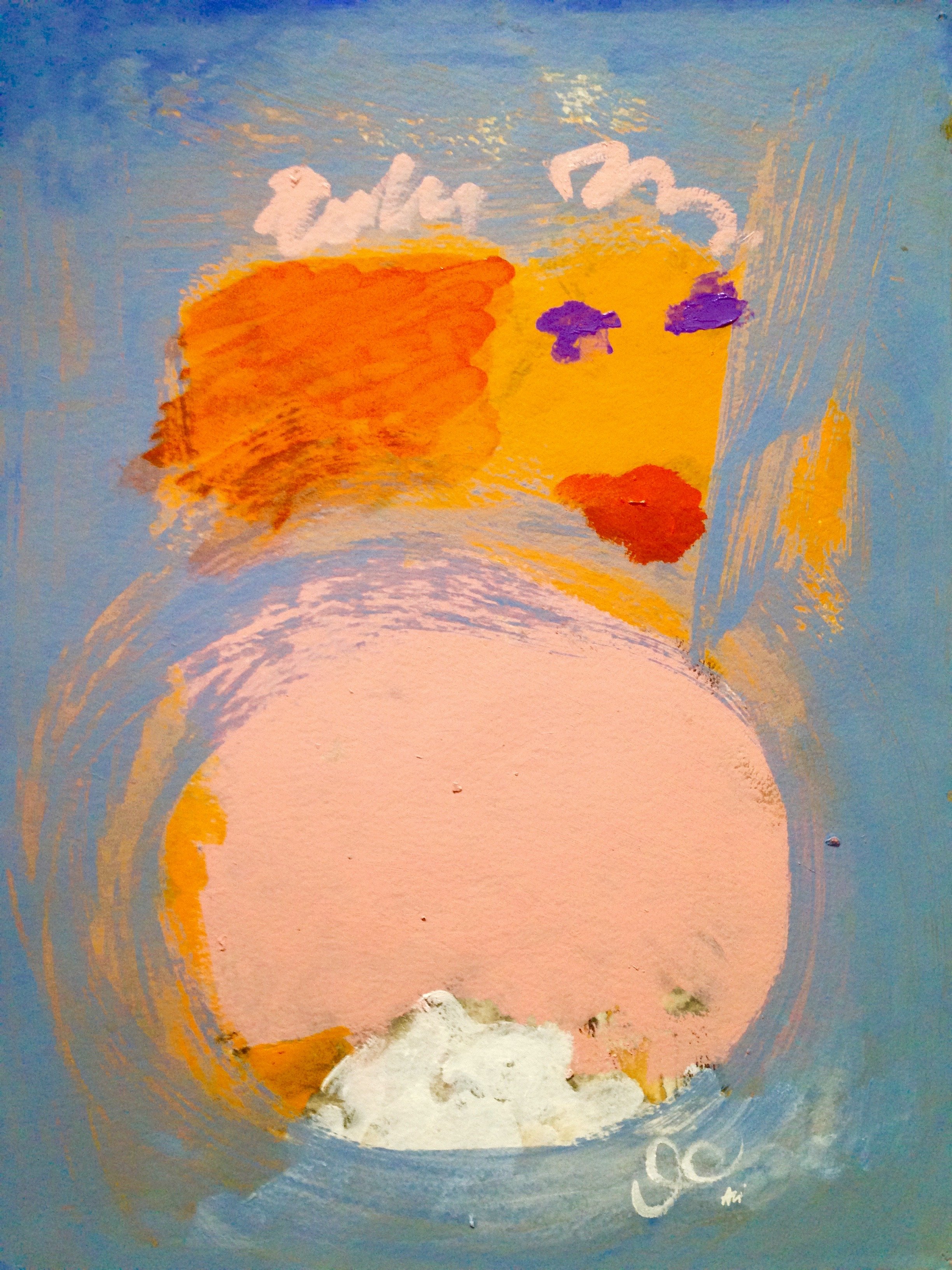 7. Acrylic on paper 56x76cm (22"x30")