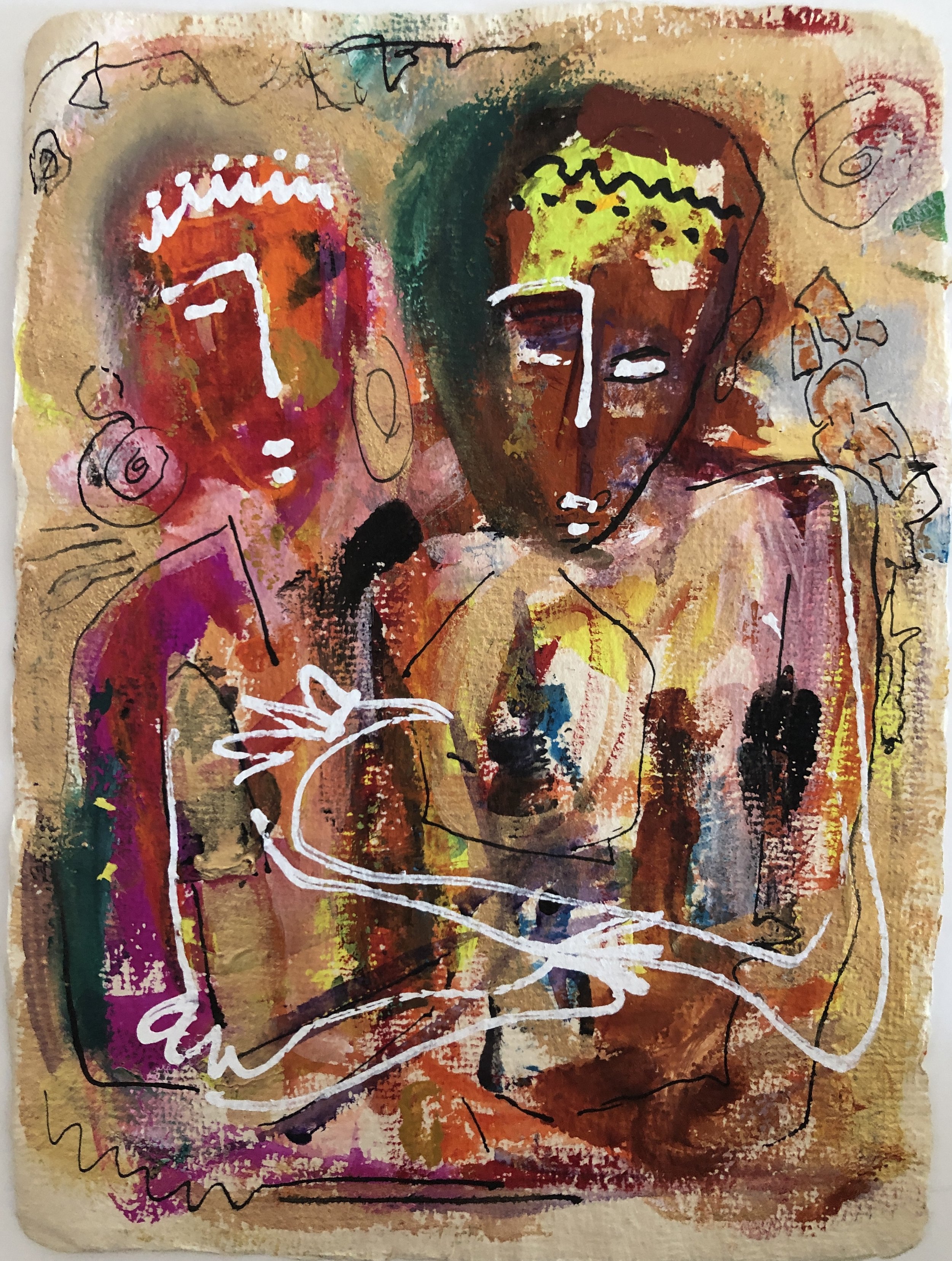 3. Sold All Tiny Ones are 14x19cm (5 1/2 “ x 7 1/2 “) €200