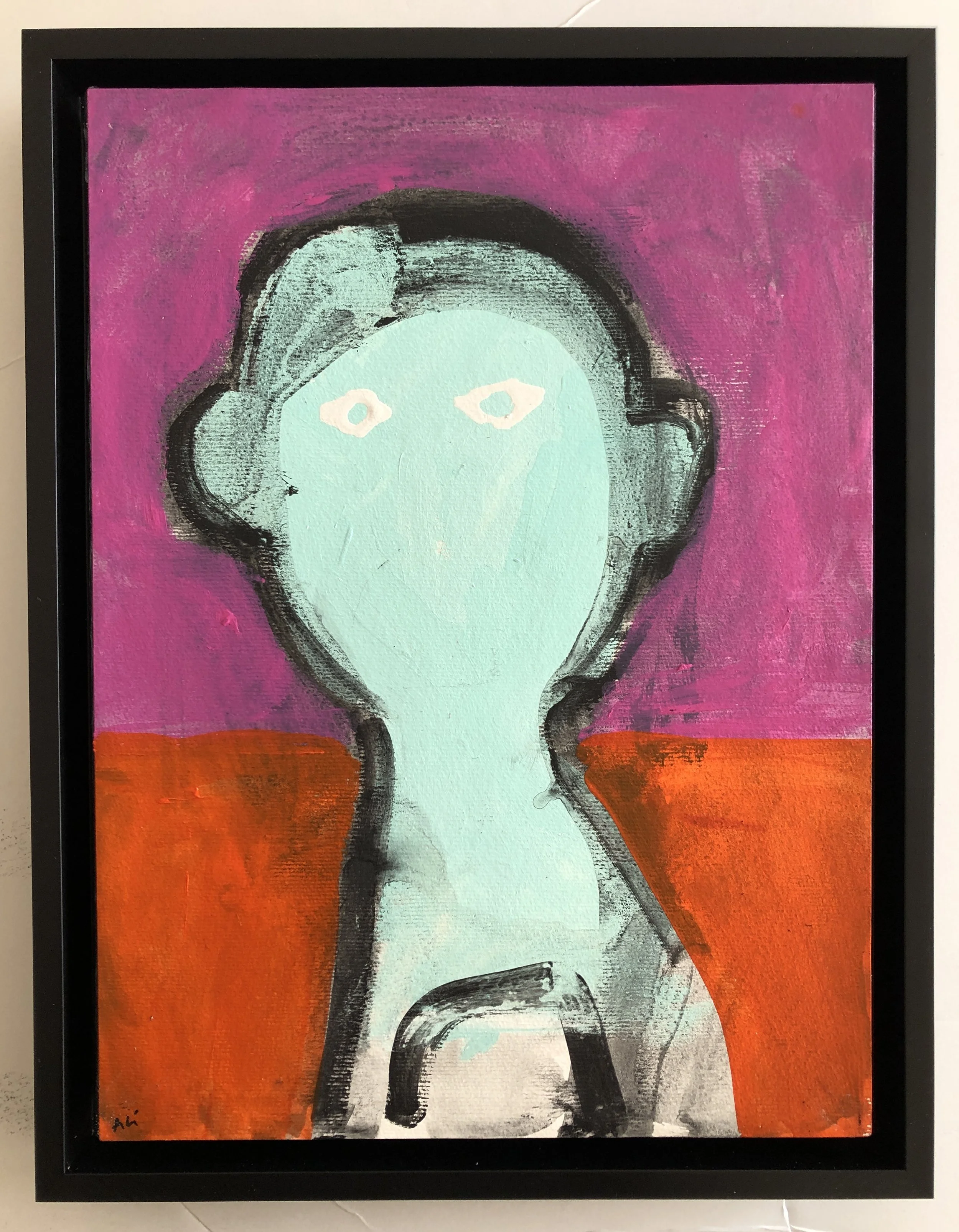  1.   $800  13 1/2 “ x 17 1/2 “  34 x 44.5 cm.   Beautifully mounted and framed.       