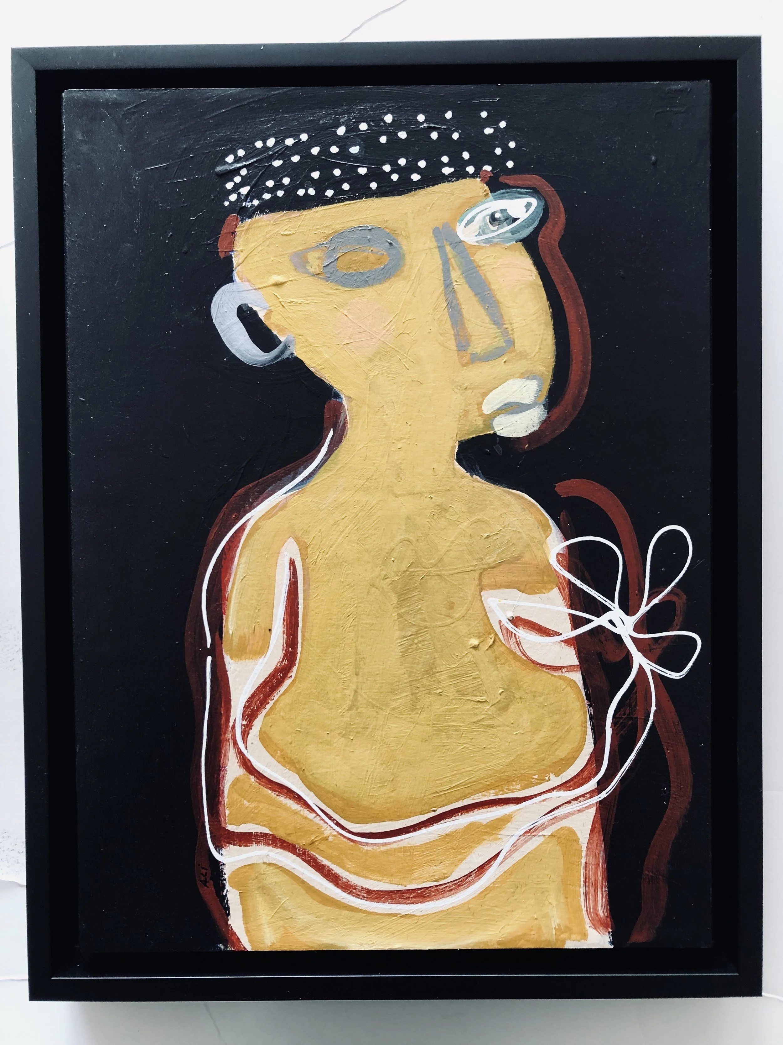  7.  $700  13 1/2 “ x 17 1/2 “  34 x 44.5 cm  Beautifully mounted and framed     