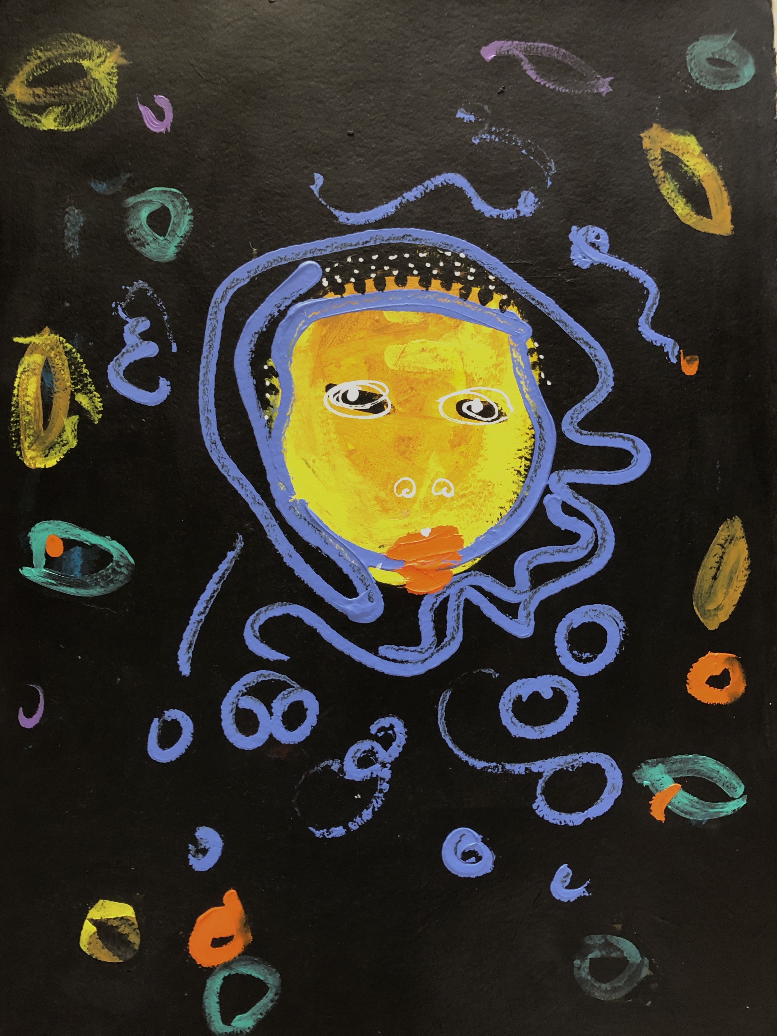 8. Acrylic on paper 56x76cm (22"x30")