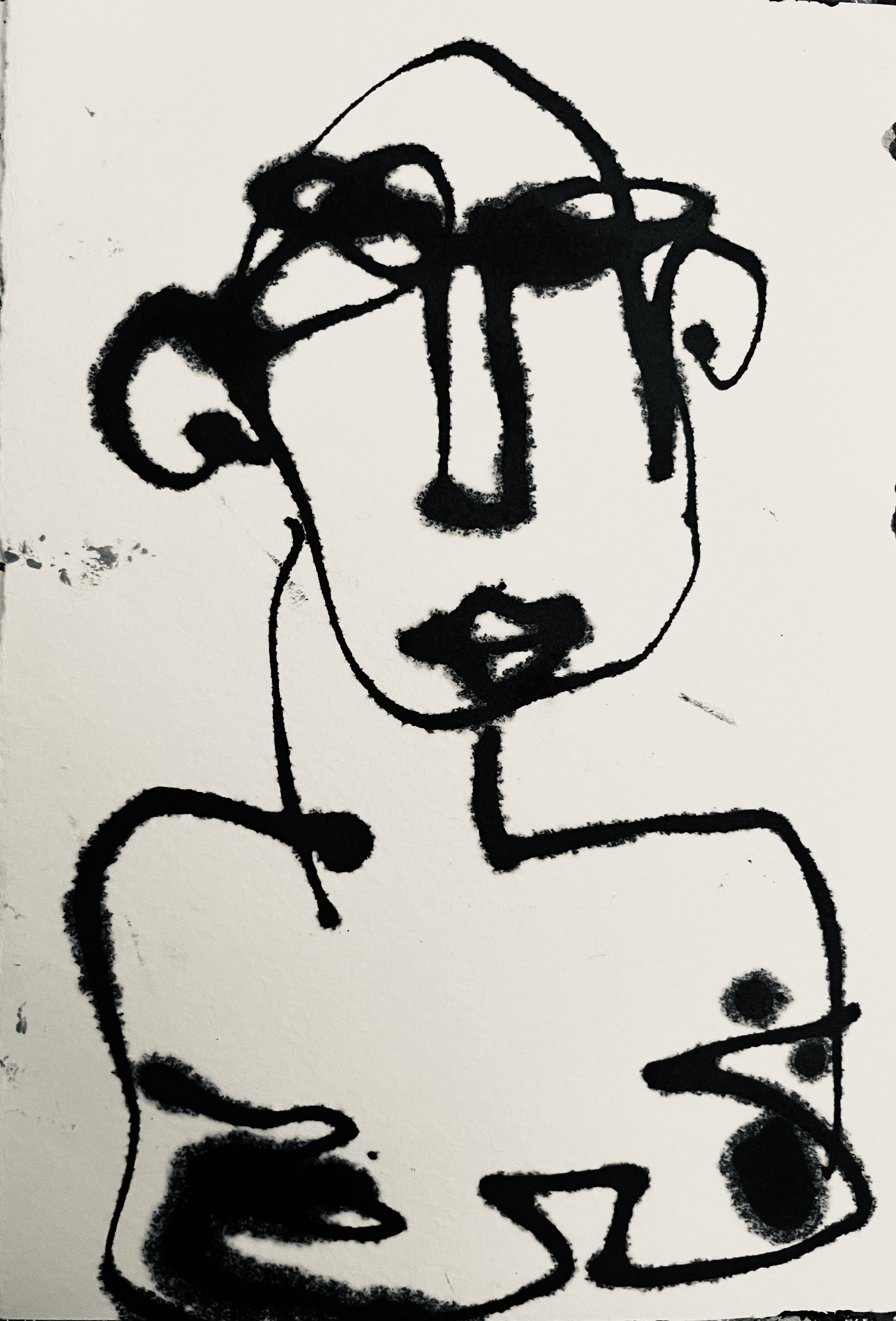 39. Ink on paper. Small