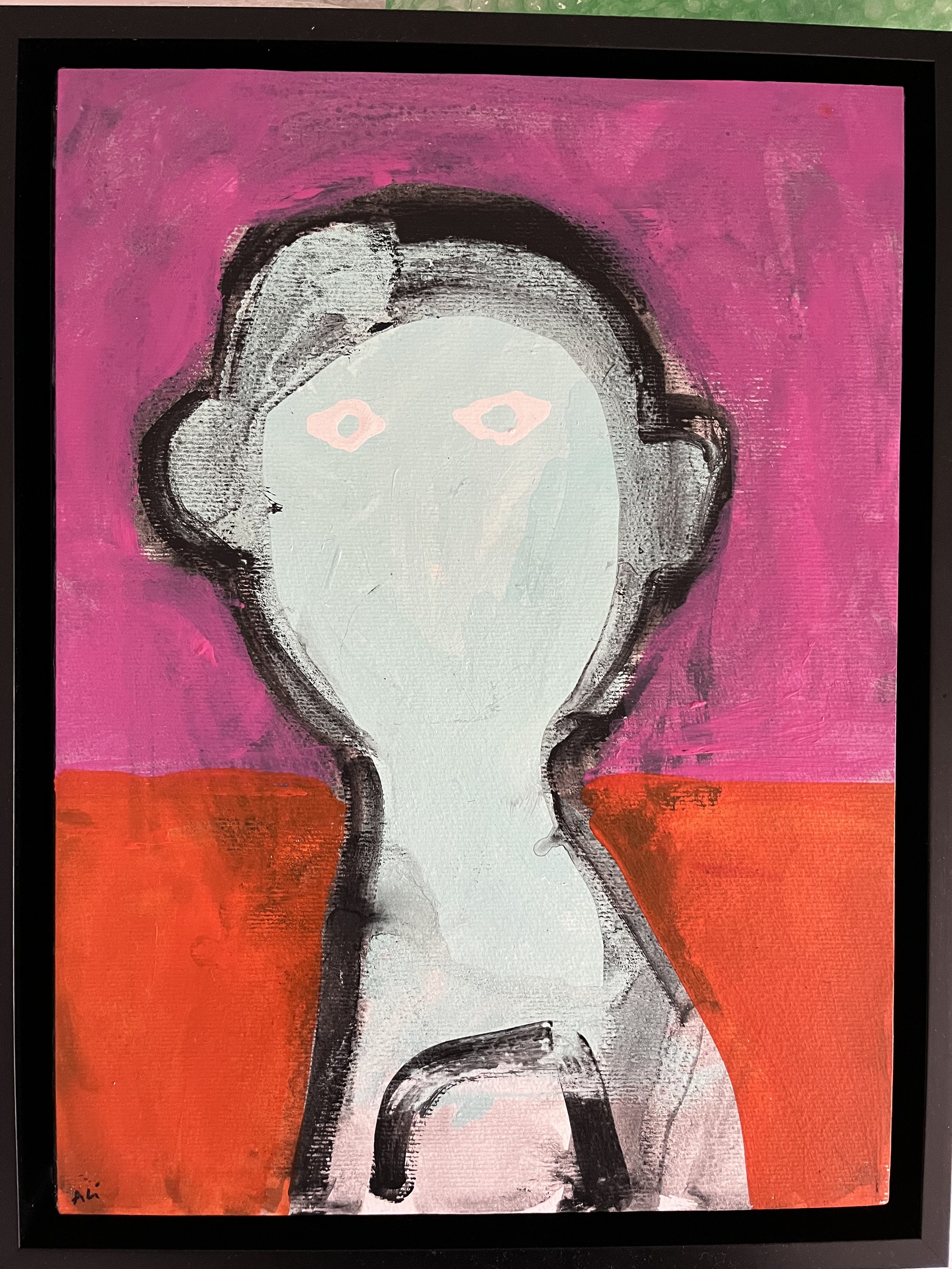 10. Acrylic on paper 12"x16"/ 30x40cm
