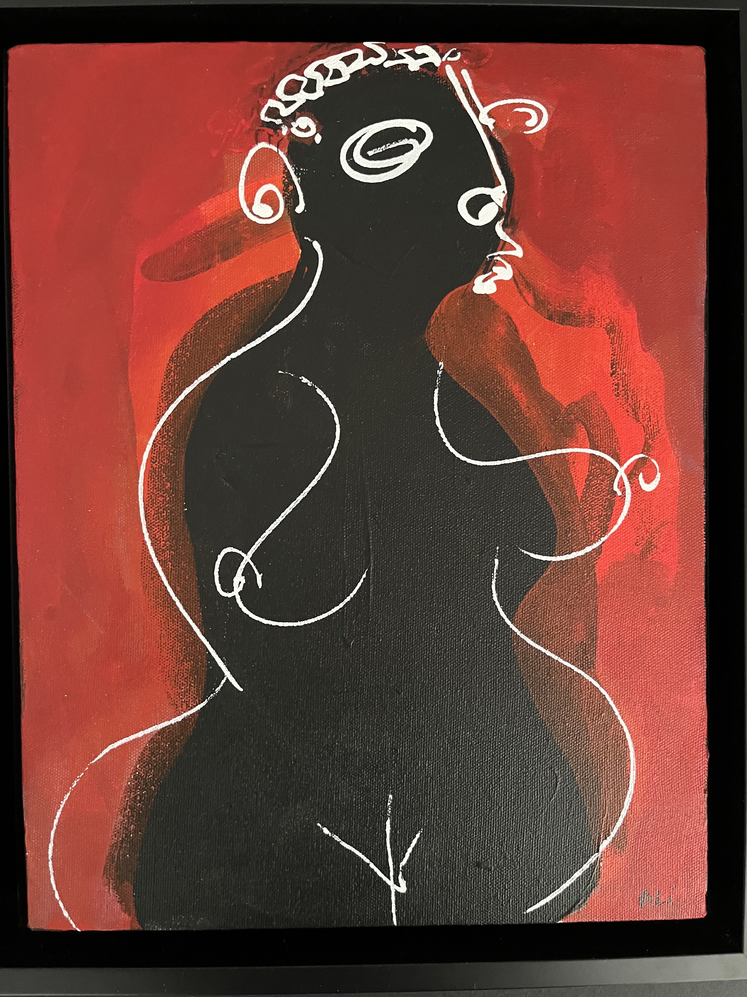12. Acrylic on canvas 11"x14"