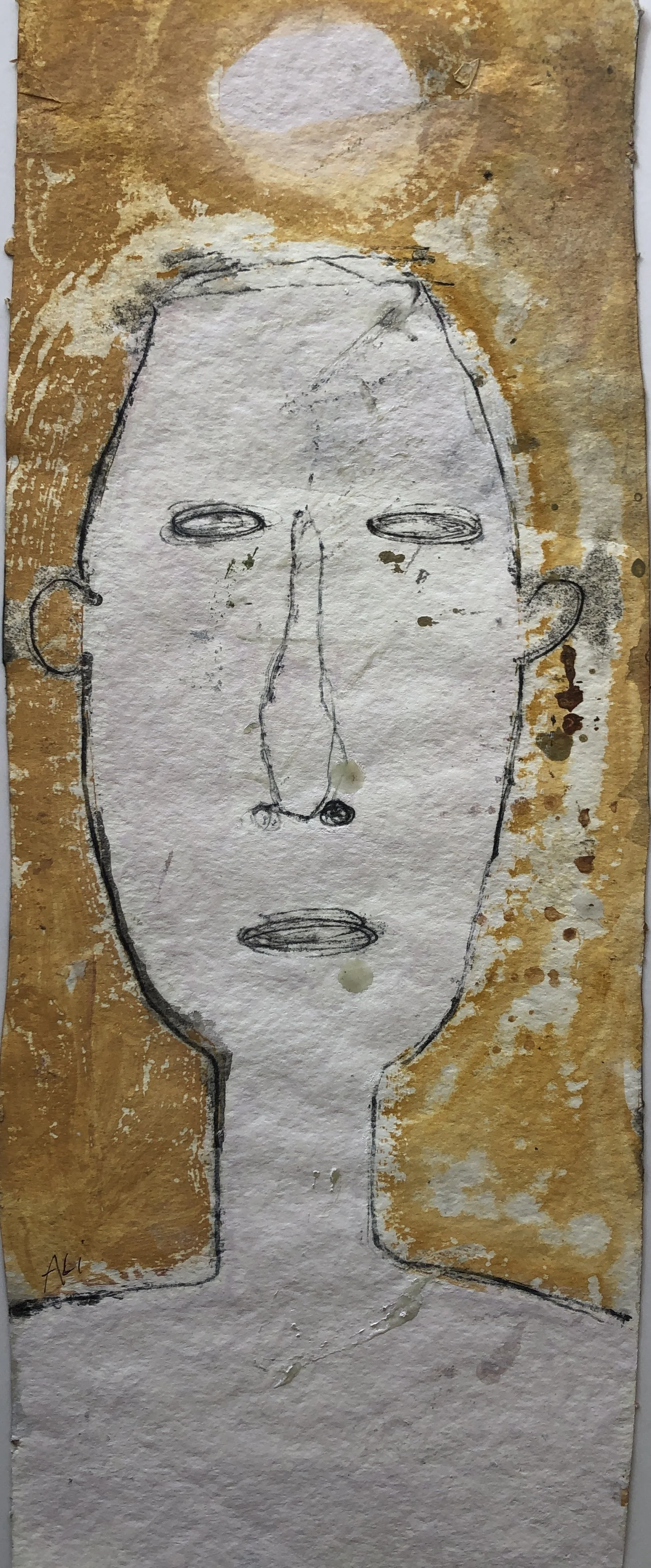 40. Acrylic and ink on paper 