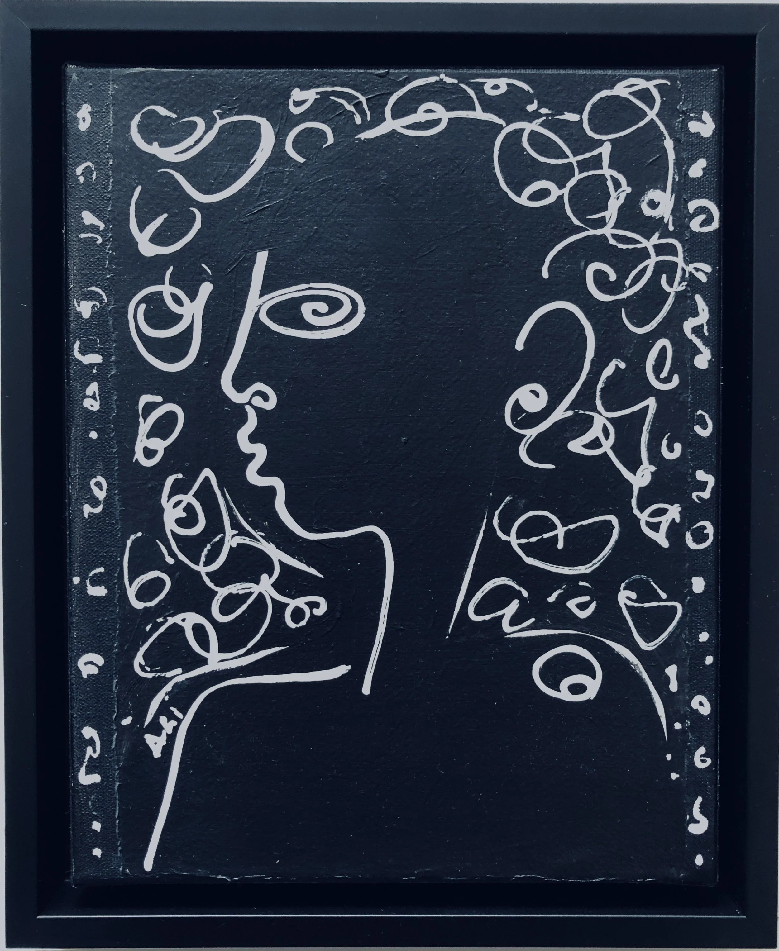 22. Acrylic on paper 8 1/2"x11" 