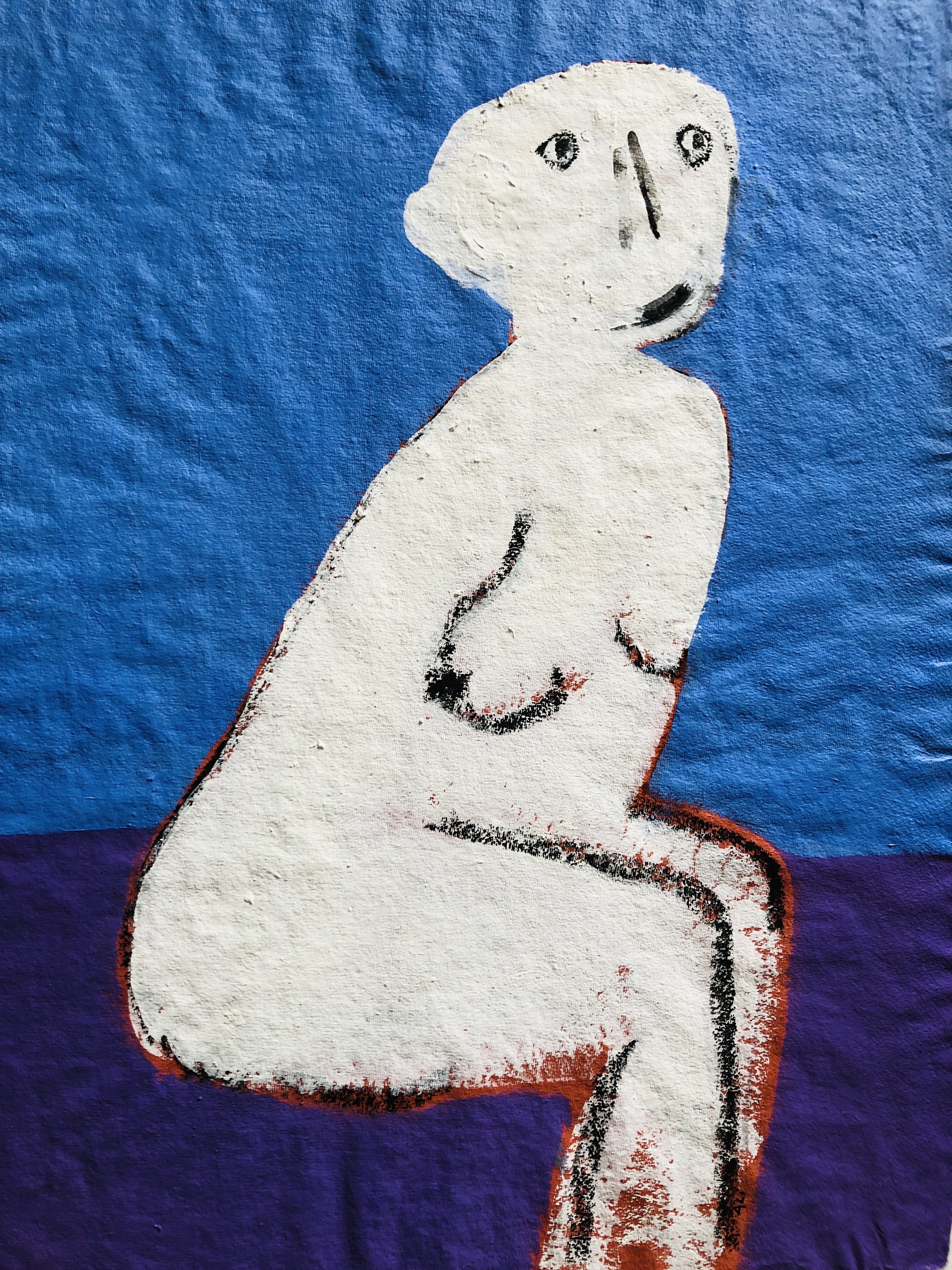 46. Acrylic on paper 22"x30" / 56x76cm