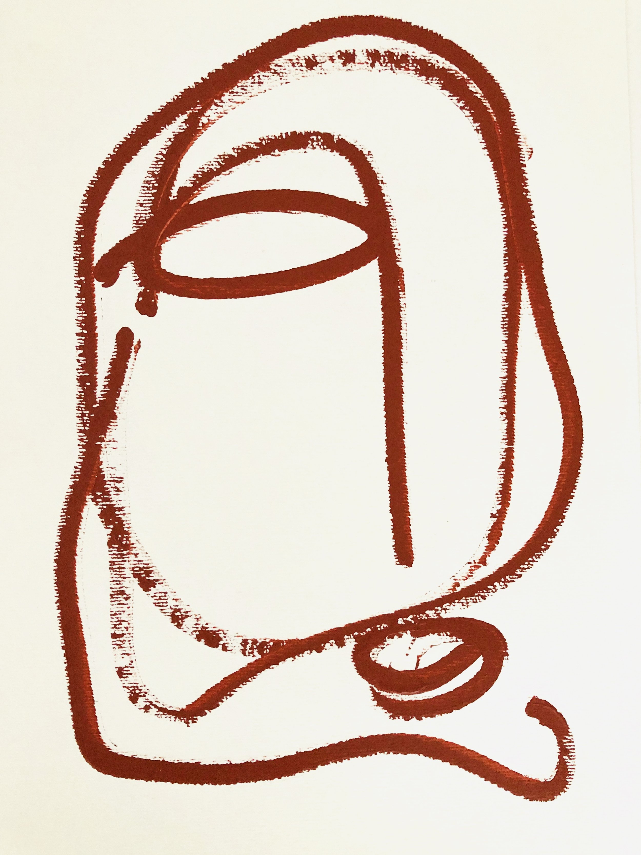 50. Acrylic on paper 12"x16"/ 30x40cm