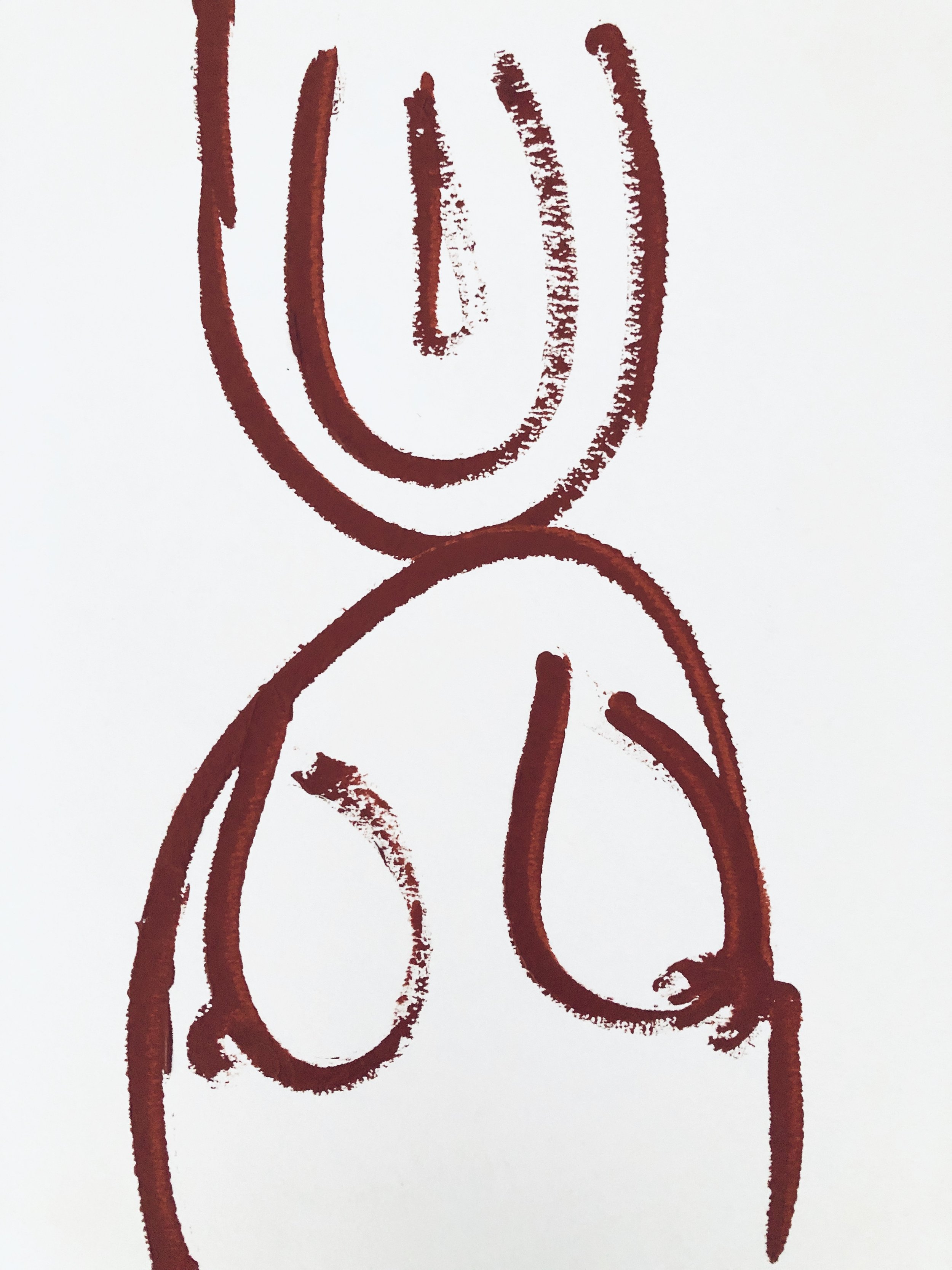 51. Acrylic on paper 12"x16"/ 30x40cm
