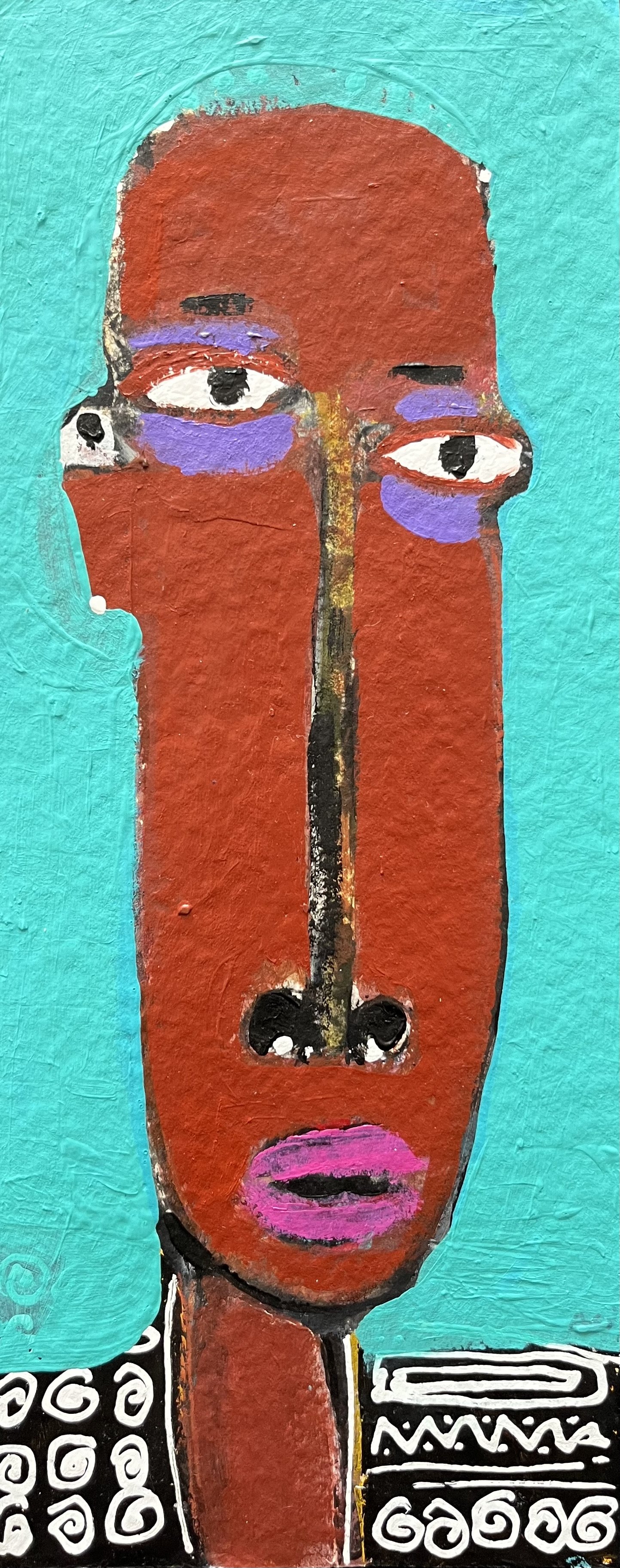 49. Acrylic on paper