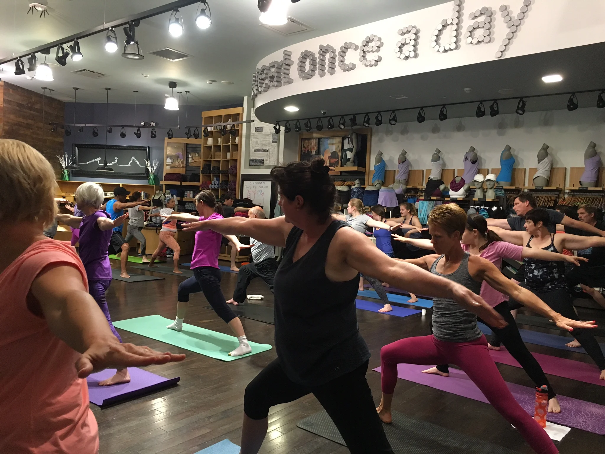 Lululemon Athletica at the Kenwood Towne Centre in Cincinnati, Ohio