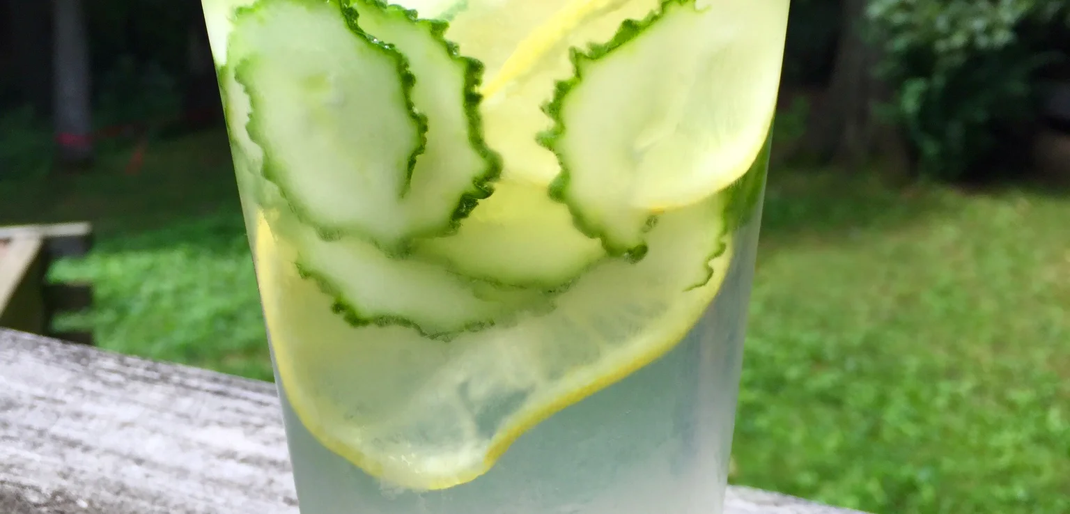 Cucumber Lemon Detox Water