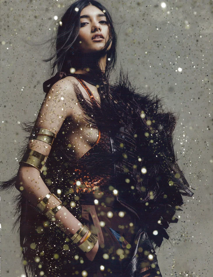 pradafied :
Neelam Johal photographed by Carlos Serrao for Wonderland Magazine S/S 2014