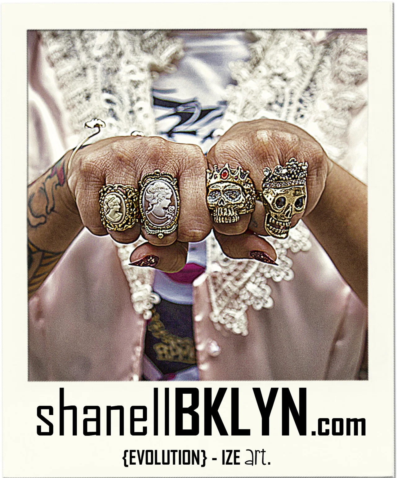 shanellbklyn :
New Site. New Logo. New Art.
RELAUNCH MAY 2014.
{evolution} - ize art.
born trill.
