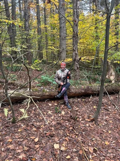 Tracy Chamberlain Higginbotham, deer hunting, 2025