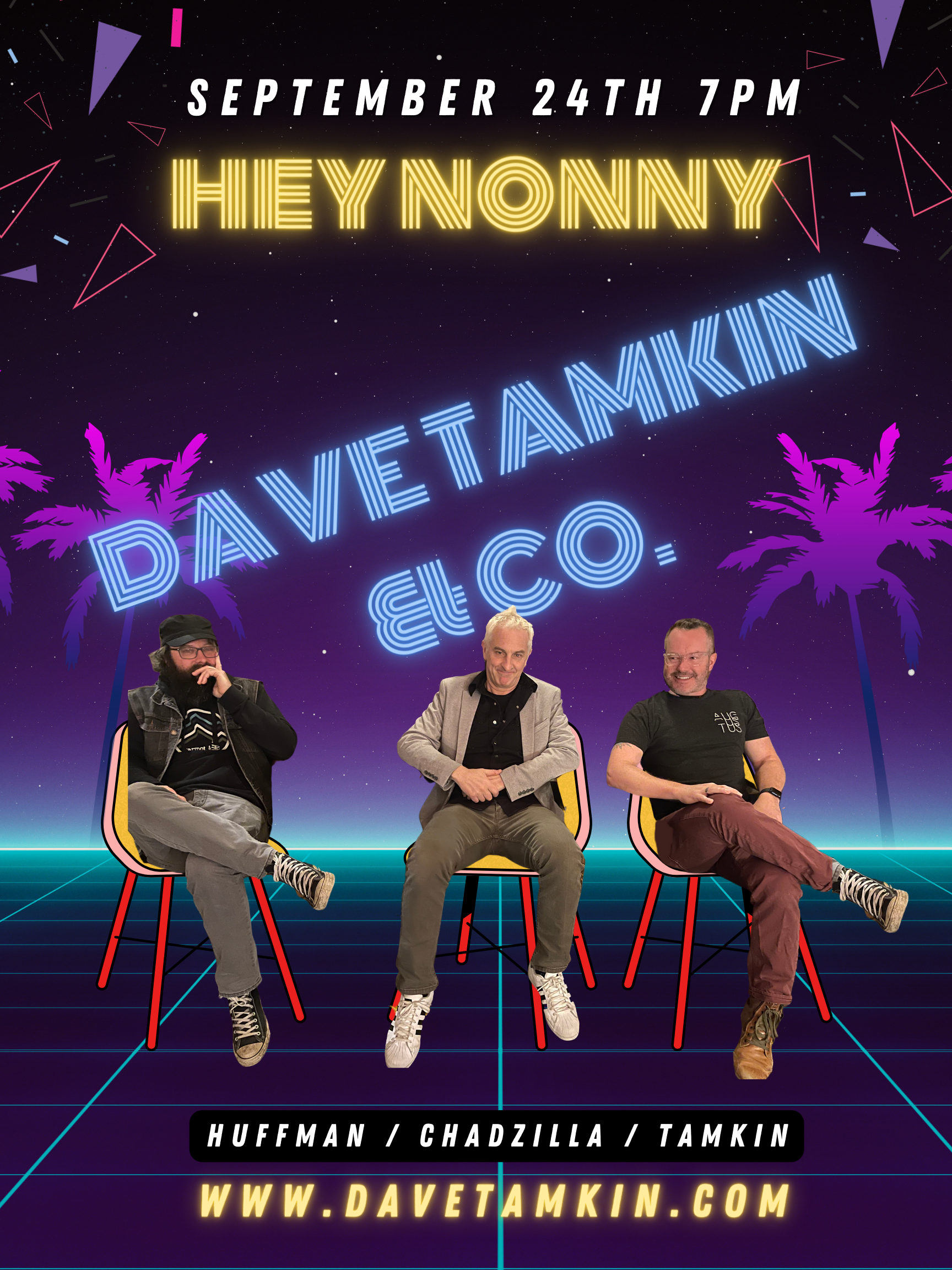 2 Winners 2 Tickets to HEY NONNY Sept 24th