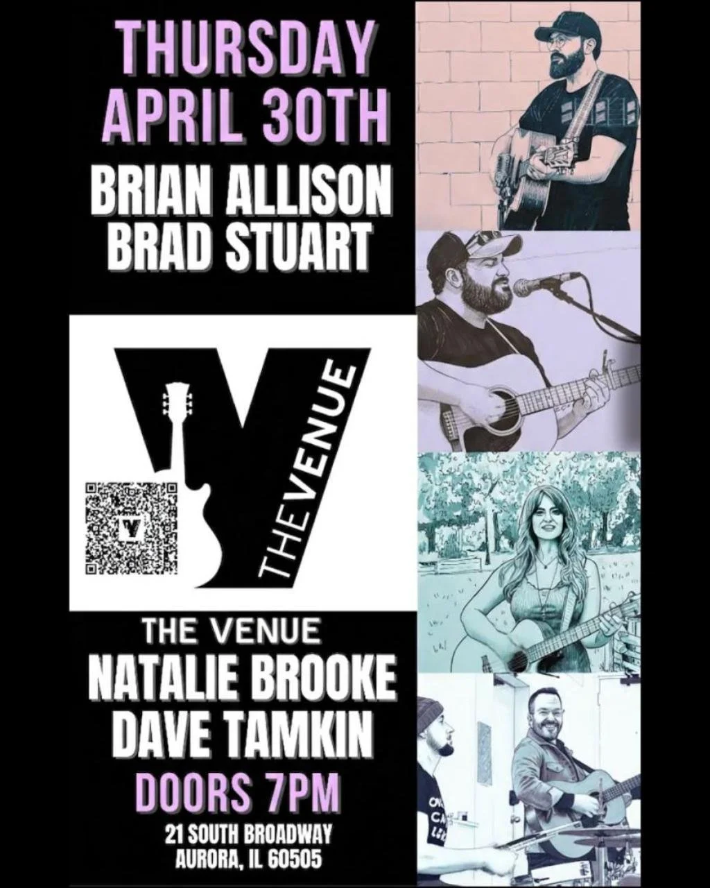 WIN TICKETS TO THE VENUE ON THUR, APRIL 30TH