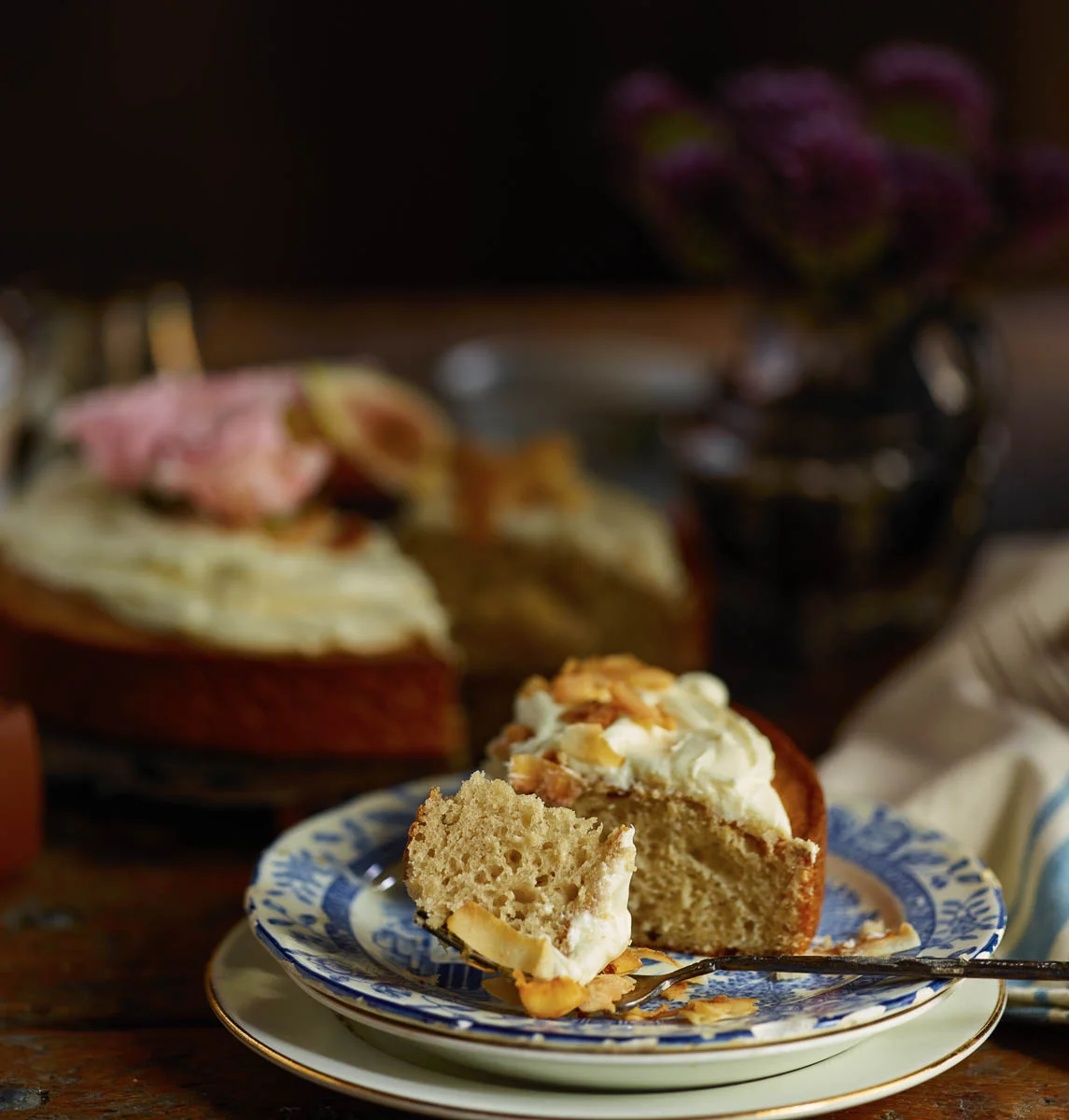 Tea Time with Cake Detail