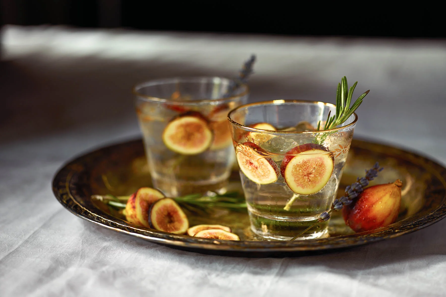 Copy of Fig Vodka Cocktail with Rosemary