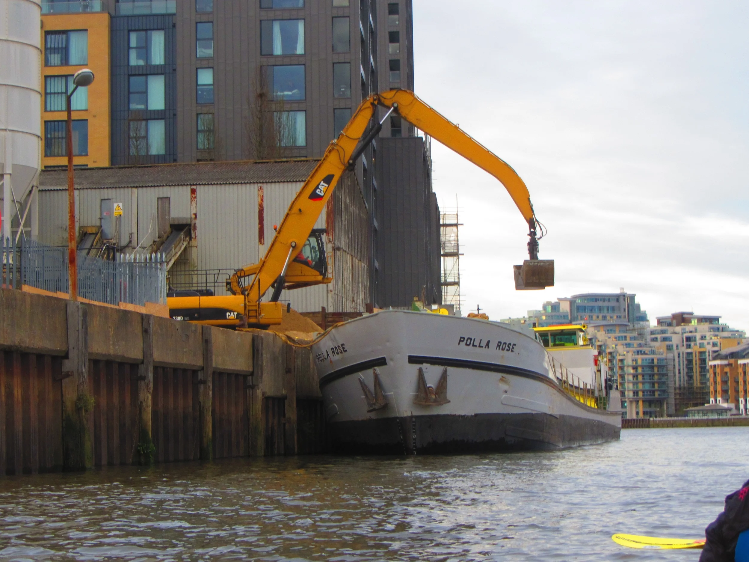 A crane, captured in action for Michael Hemmings 