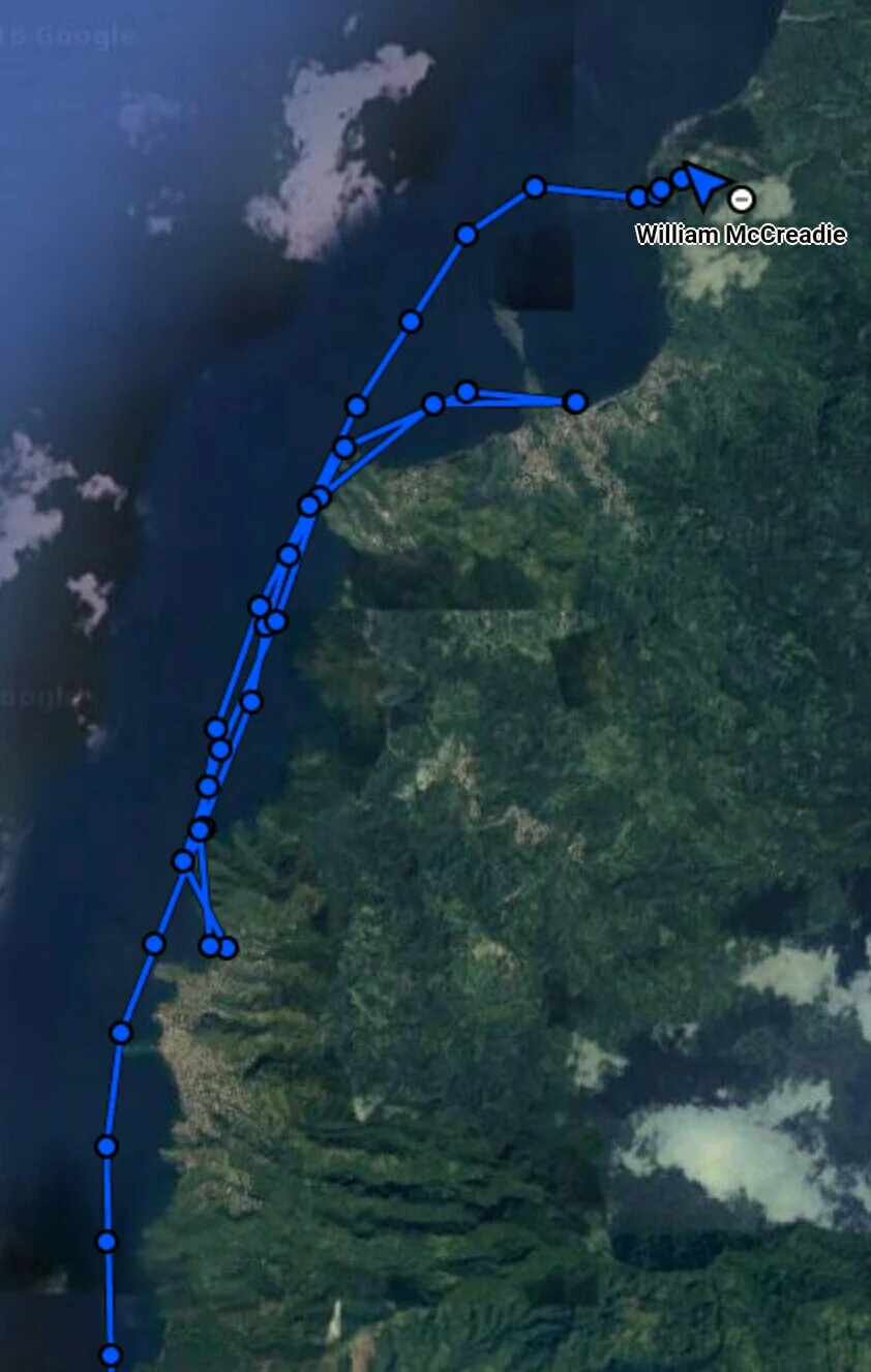Thank you customs officer... we enjoyed our extra 10 miles very much