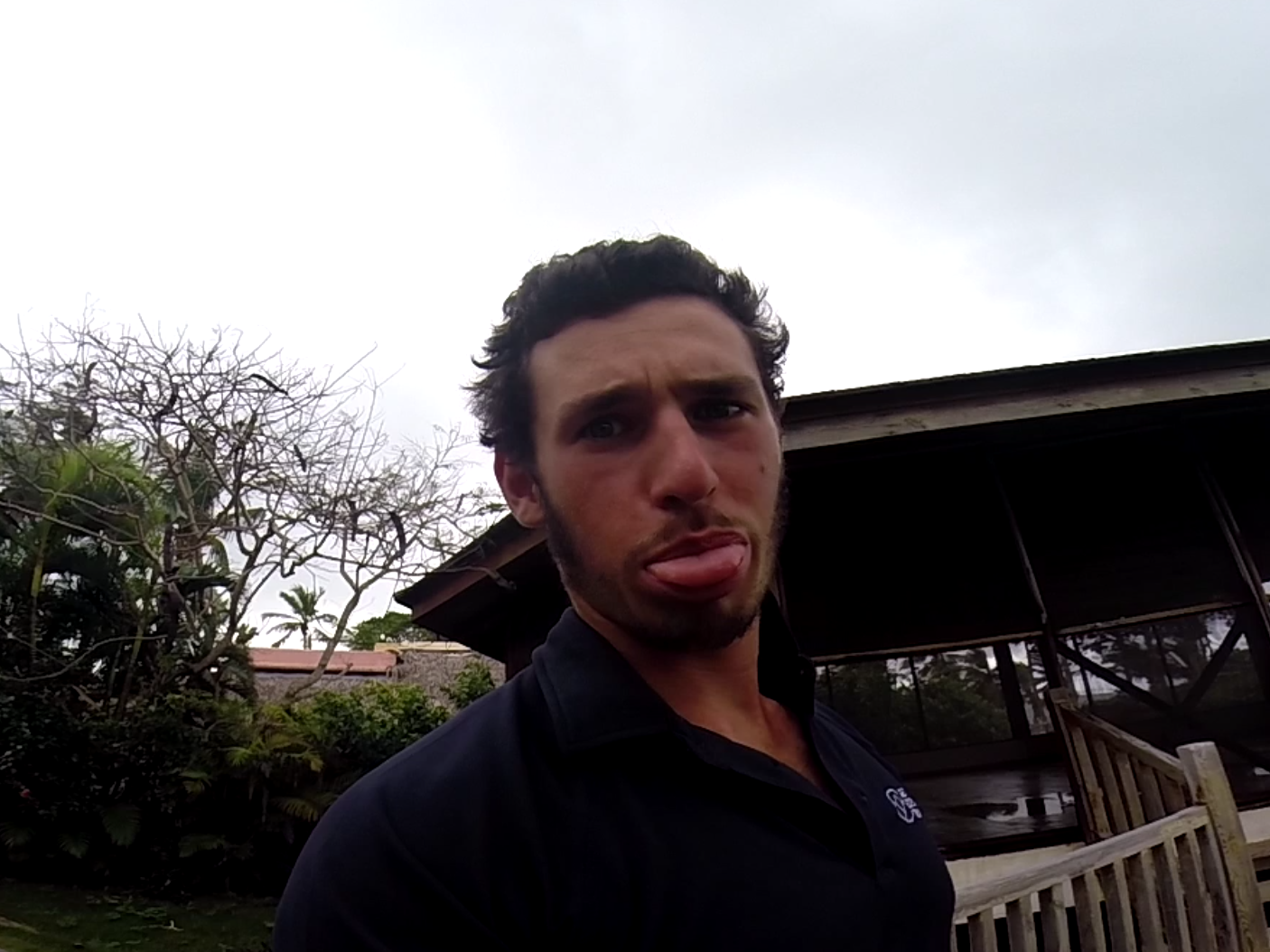 Will's 'the weather sucks' face
