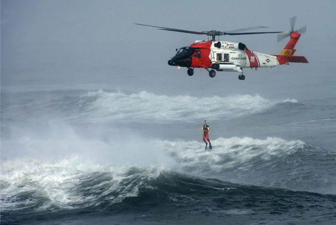 There were plenty of scare stories about the Gulf Stream.. we didn't want to end up having to call these guys out! (photo at: www.uscg.mil)