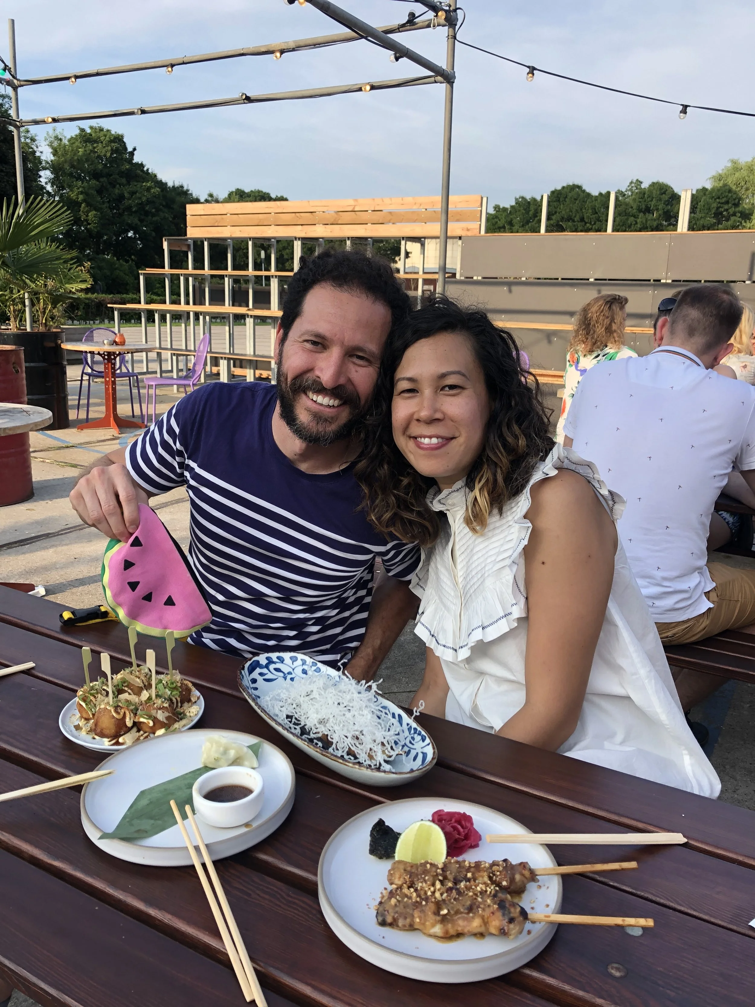 Our 1000th fabulous meal out in Amsterdam