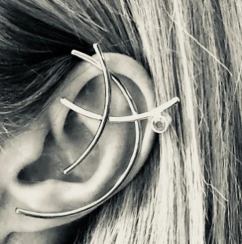 Mangrove Supra Cuff set with stone