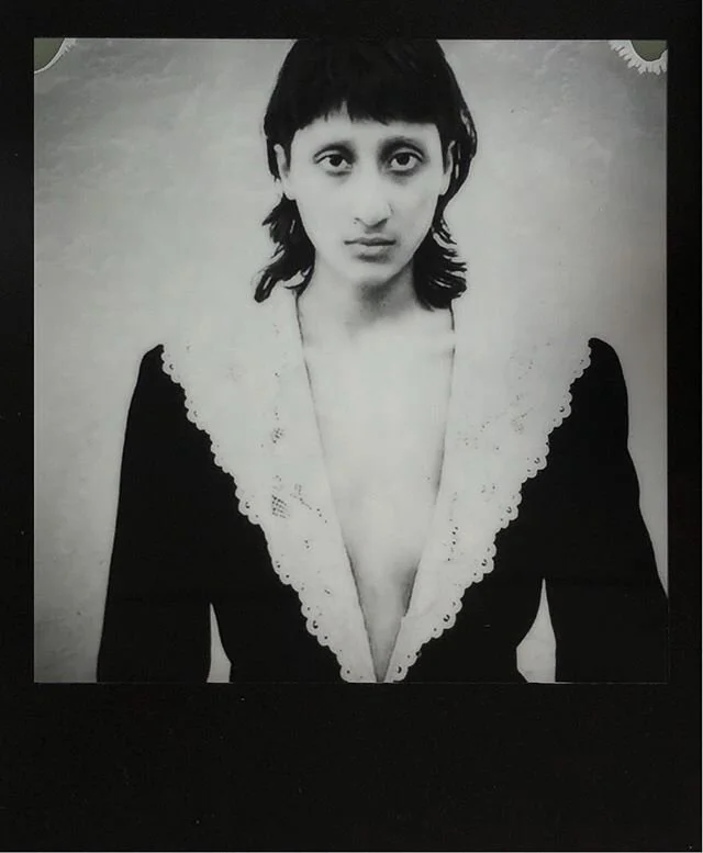 Beauties @mannatsirat in Miami for @vogueitalia 
#polaroid #instantfilm #vogueitalia #blackandwhite