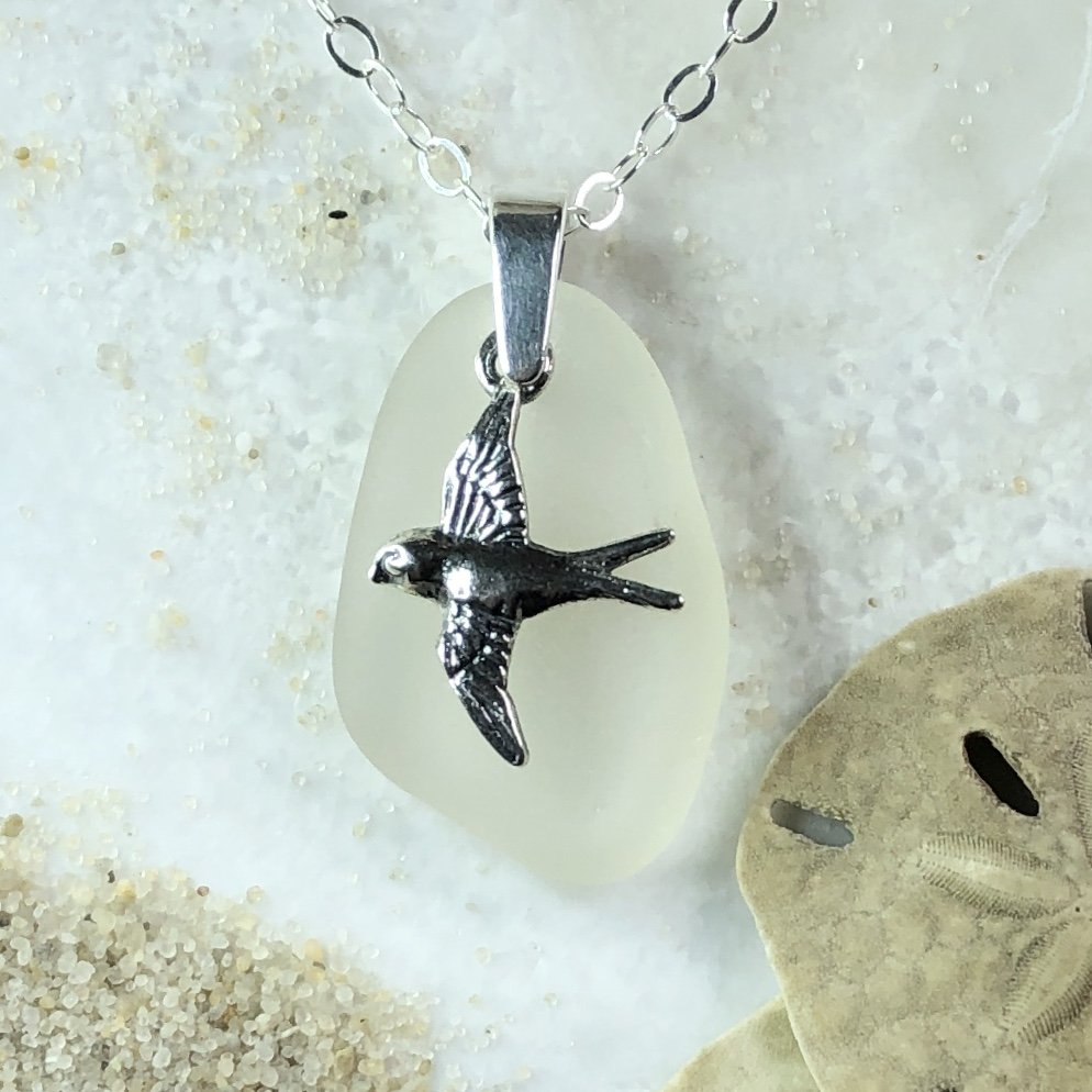 Driftwood and Sea Glass Bracelet