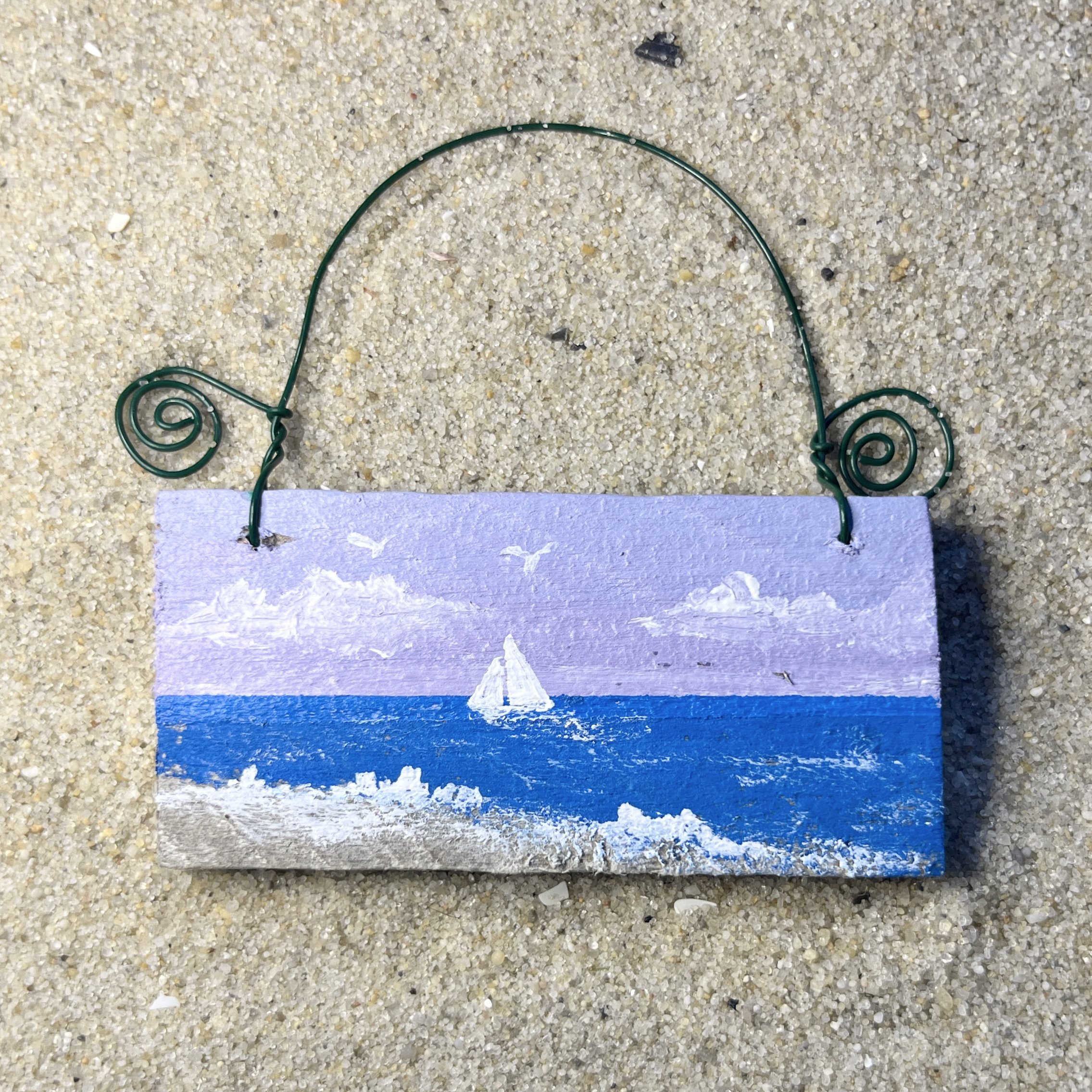 Driftwood Painting - Ornament 22 by Janet Payne, Cape May, NJ.jpg