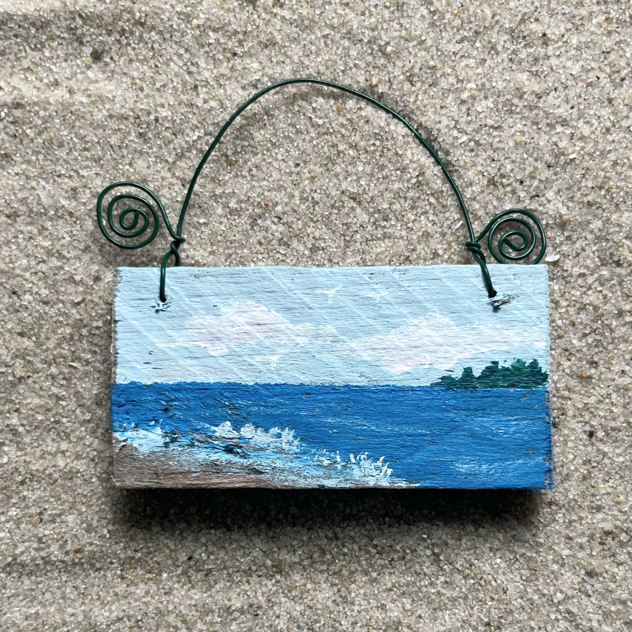 Driftwood Painting - Ornament 29 by Janet Payne, Cape May, NJ.jpg