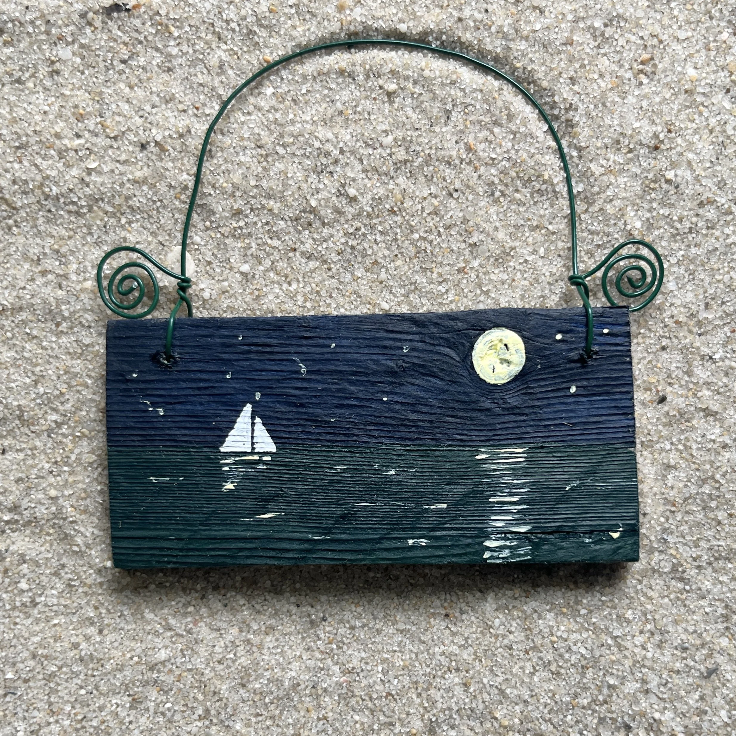Driftwood Painting - Ornament 30 by Janet Payne, Cape May, NJ.jpg