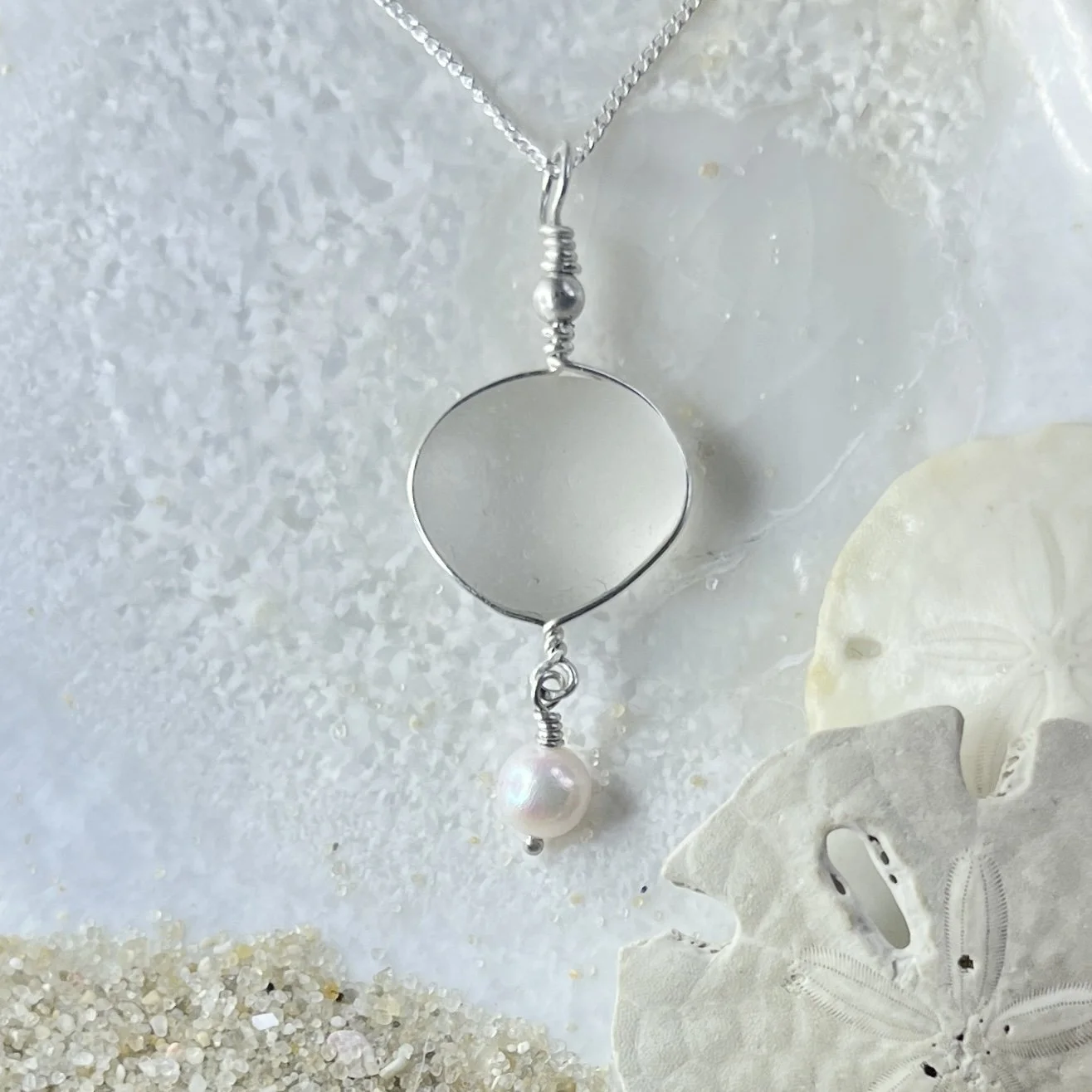 Cape May Diamond Necklace by Janet Payne Jewelry, Cape May, NJ