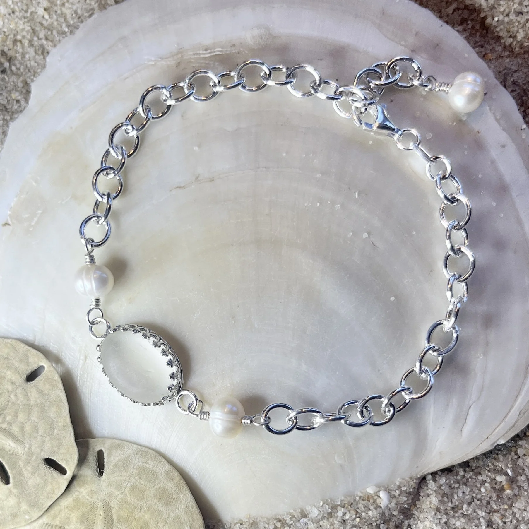 Natural Cape May Diamond Bracelet by Janet Payne Jewelry, Cape May, NJ.jpg