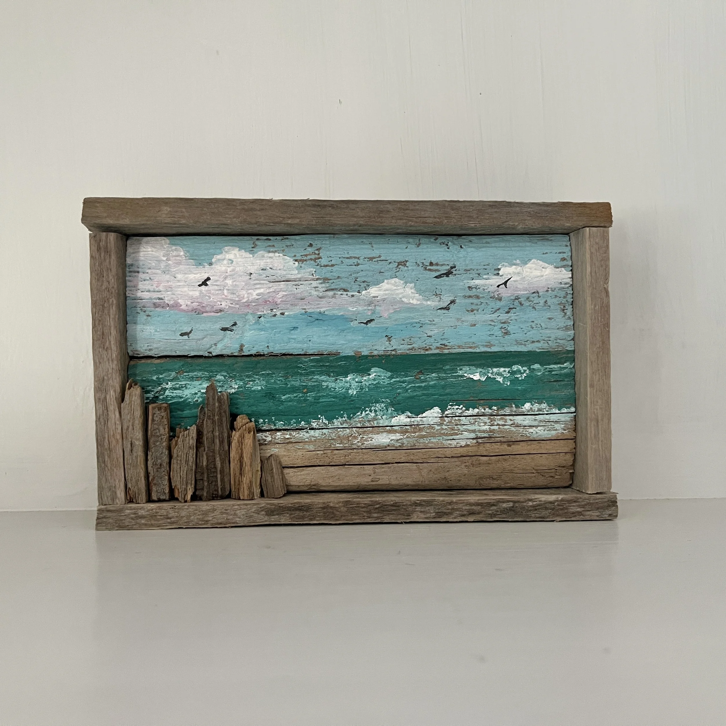 High Tide  -  Driftwood Painting, by Janet Payne, CapeMay,NJ.jpg