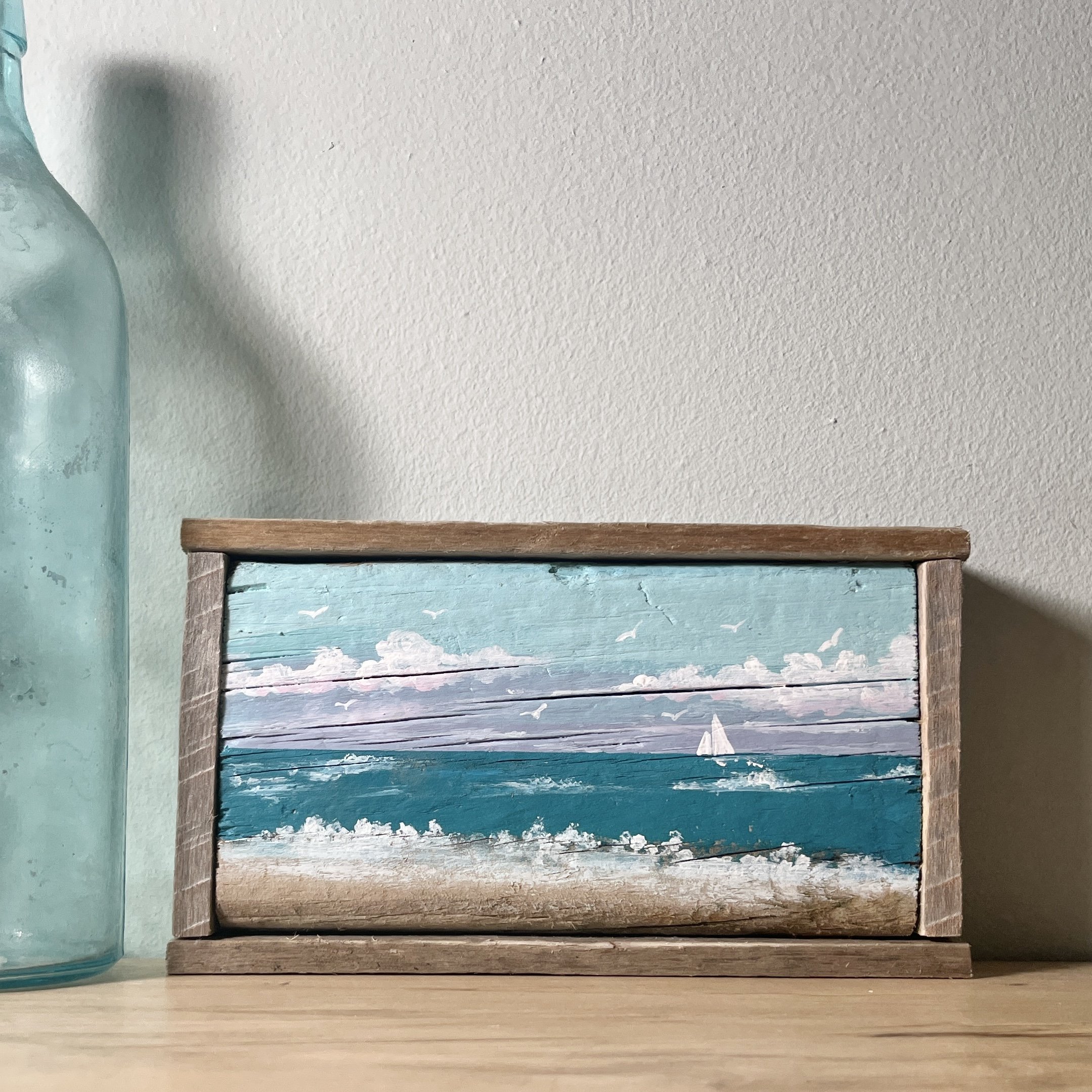 Sail Away- Driftwood Painting by Janet Payne, Cape May, NJ.jpg