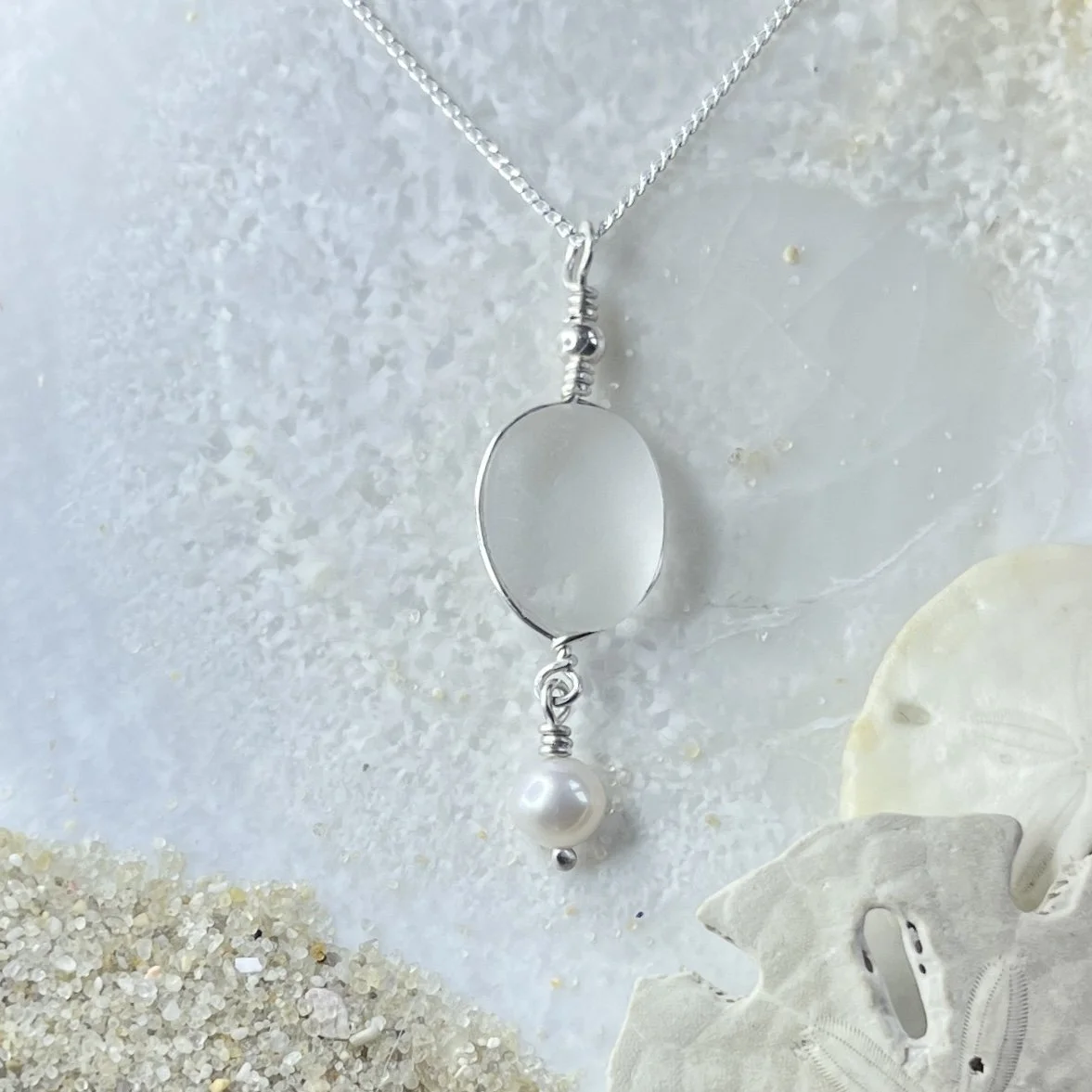 Natural Cape May Diamond Necklace by Janet Payne Jewelry, Cape May, NJ