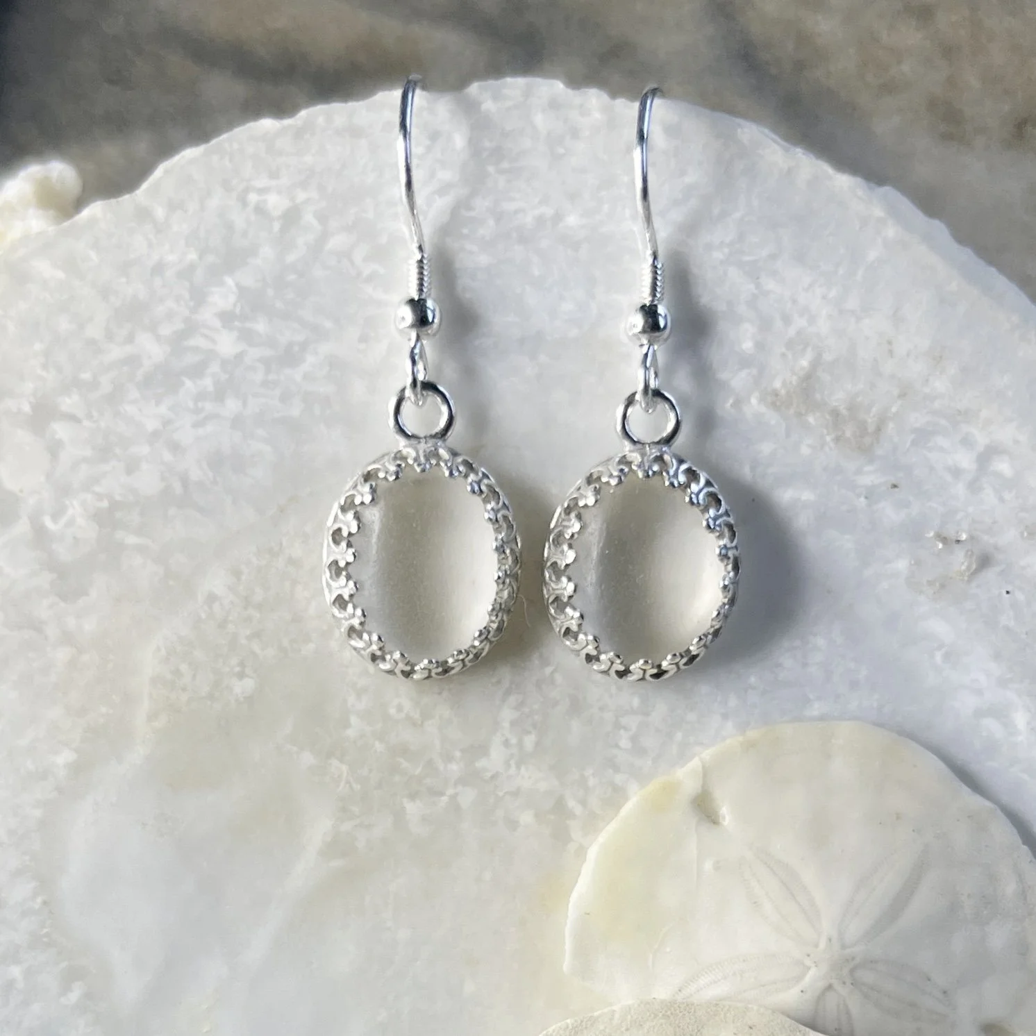 Oval Cape May Diamond Earrings by Janet Payne Jewelry, Cape May, NJ.jpg