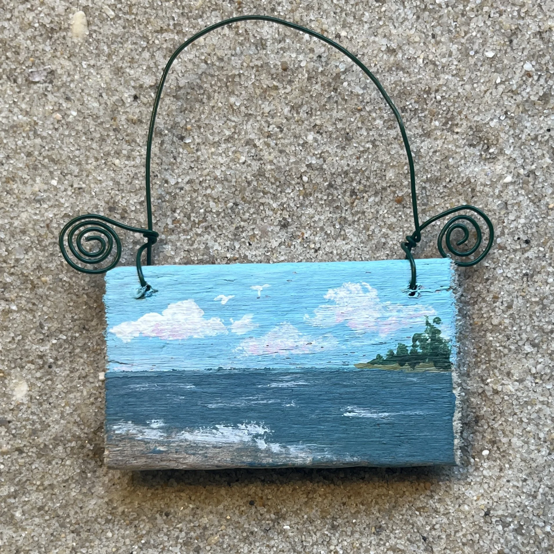 Driftwood Painting - Ornament 15 by Janet Payne, Cape May, NJ.jpg