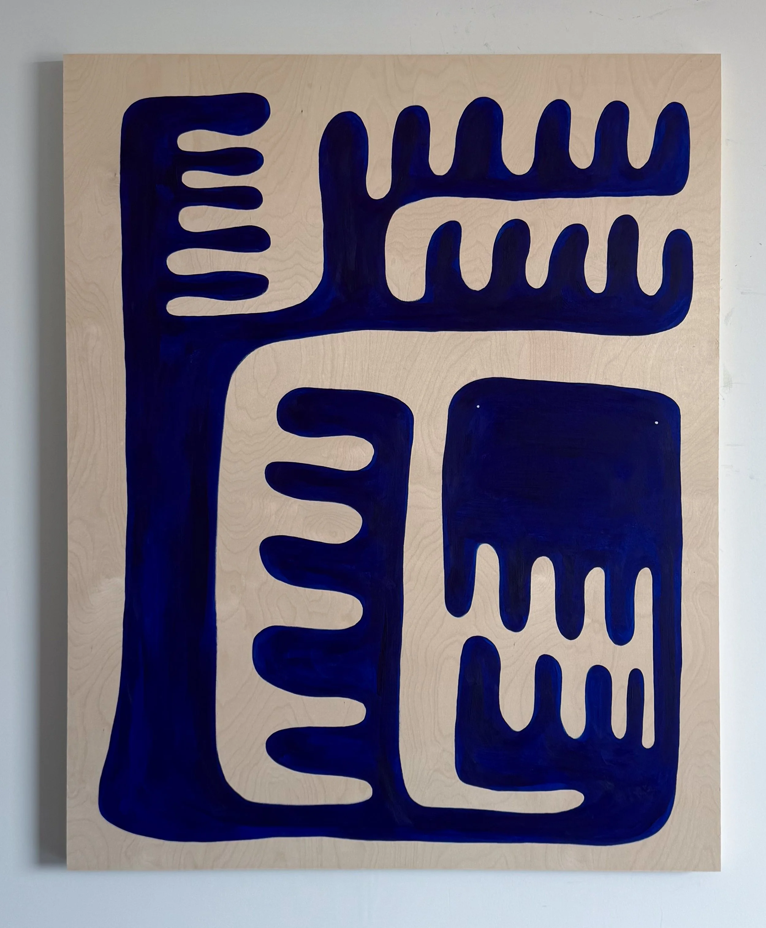 repose - acrylic on wood - 48” x 70“ - 2025