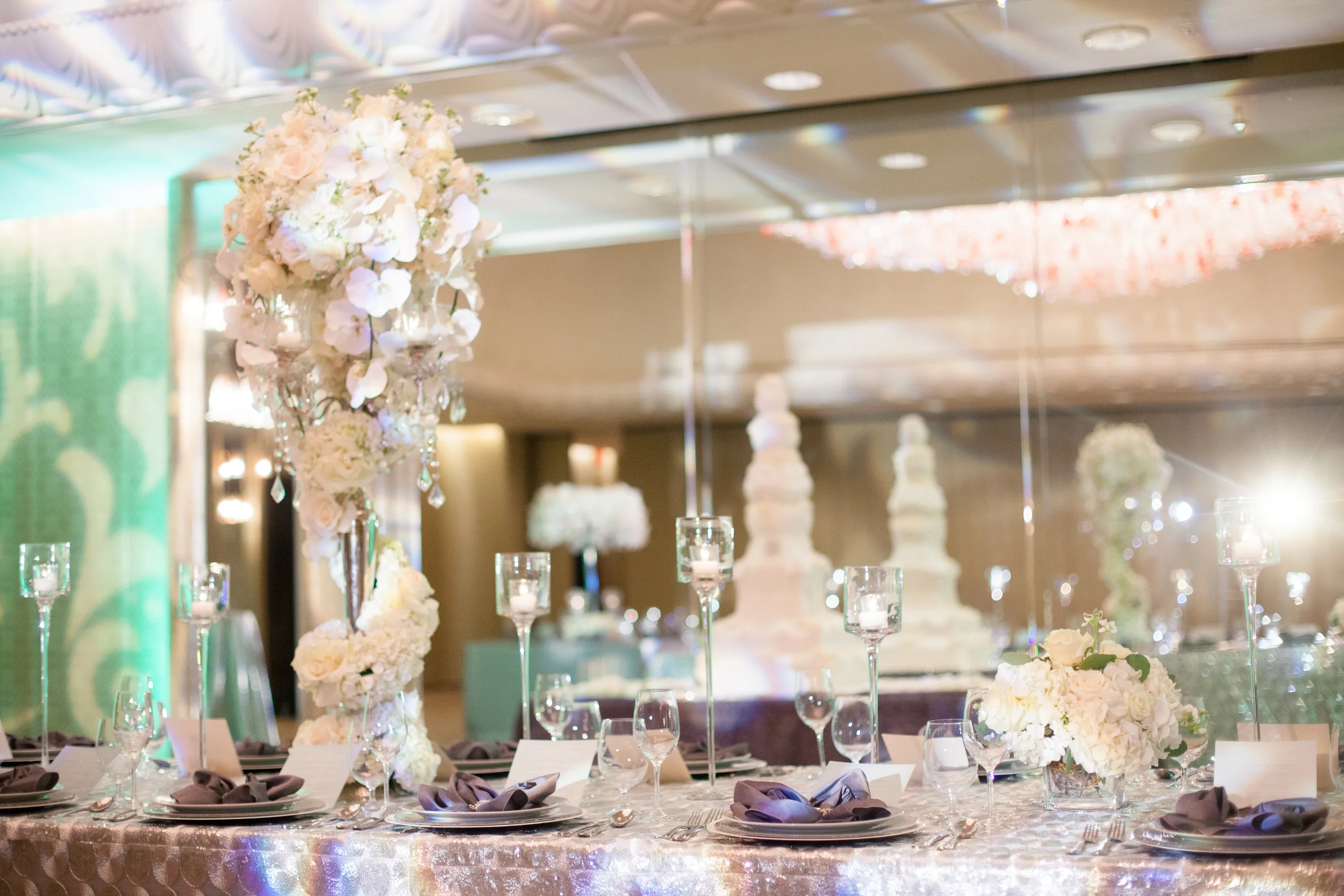[Ballroom Glamour at The Four Seasons] | Featured in Weddings in Houston Magazine!