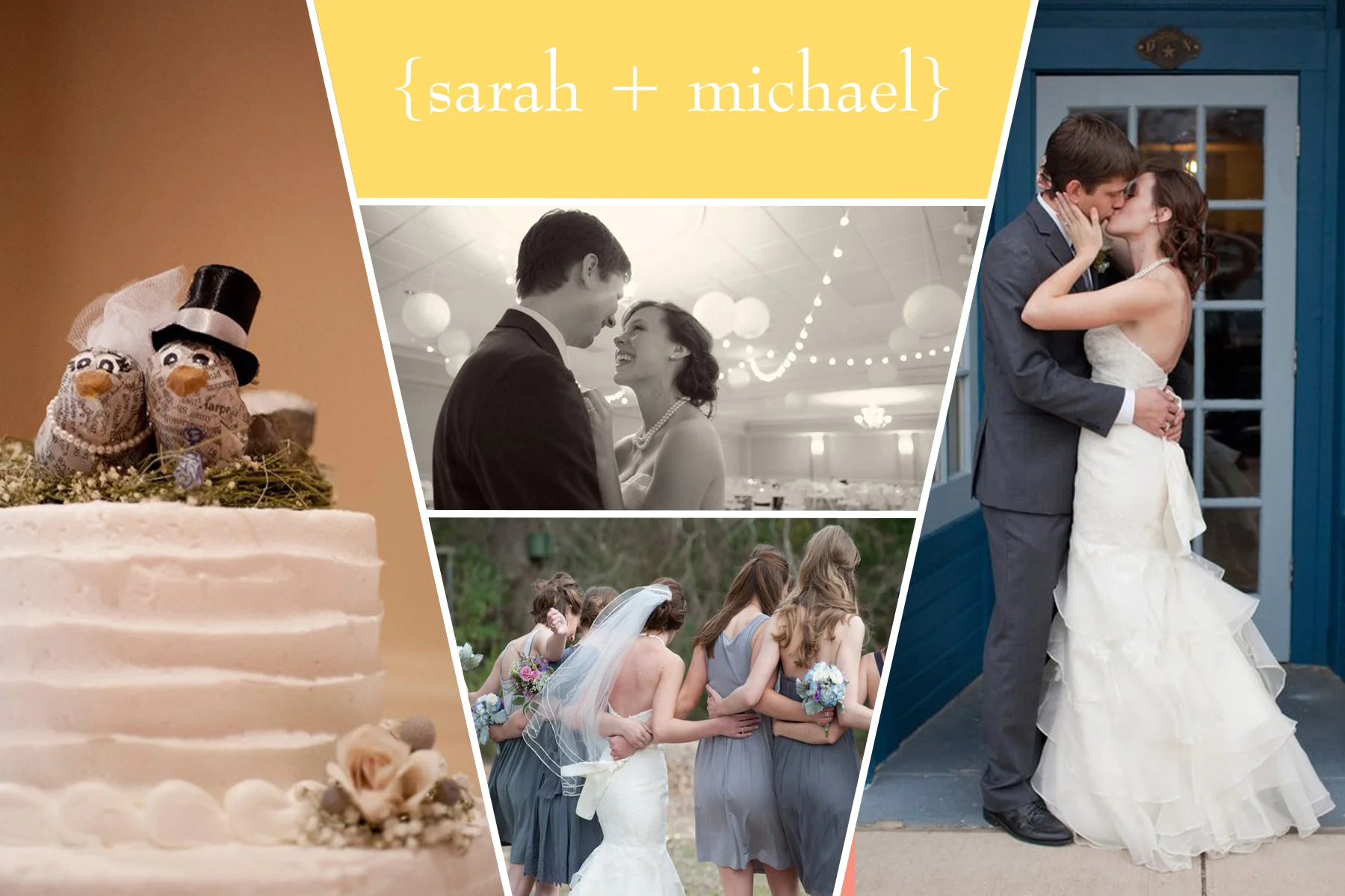 "Claudia, Confession: sometimes I look back at my wedding day, and imagine what it would be had you not been there…the feeling is a mix of sad, sick, and completely overwhelmed. So, when I say I could not have done it without you…I whole heartedly mean it. I wish I could somehow repay you for the generous gift you gave, but I honestly will never be able to fully repay you. All I can do is recommend, recommend, recommend (which isn’t hard to do), and say that if you ever need anything, I’m your girl. So much love and so much thanks! Love," — Sarah and Michael, Brenham, Texas