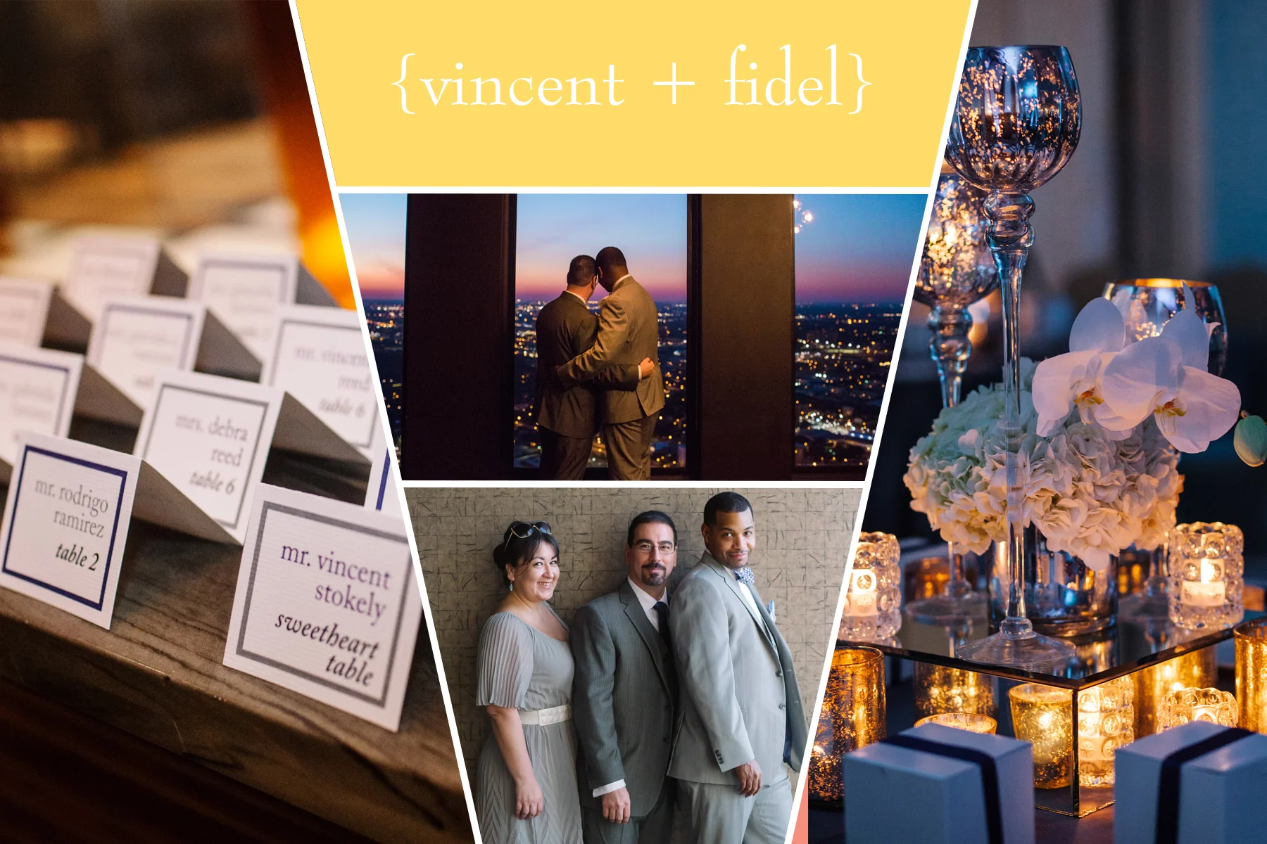 "With less than two months before our wedding date to plan a wedding, Claudia made it A Day to Remember. She walked us through every step of the process and made it as easy as possible. She dealt with and calmed our nerves about everything. We wouldn’t have been able to have the beautiful, perfect wedding we did without her help. It was the happiest day of our lives, and she did make it A Day To Remember. We highly recommend A Day to Remember and Claudia as your wedding planner. They will make it truly A Day to Remember." — Vincent & Fidel, The Houston Club