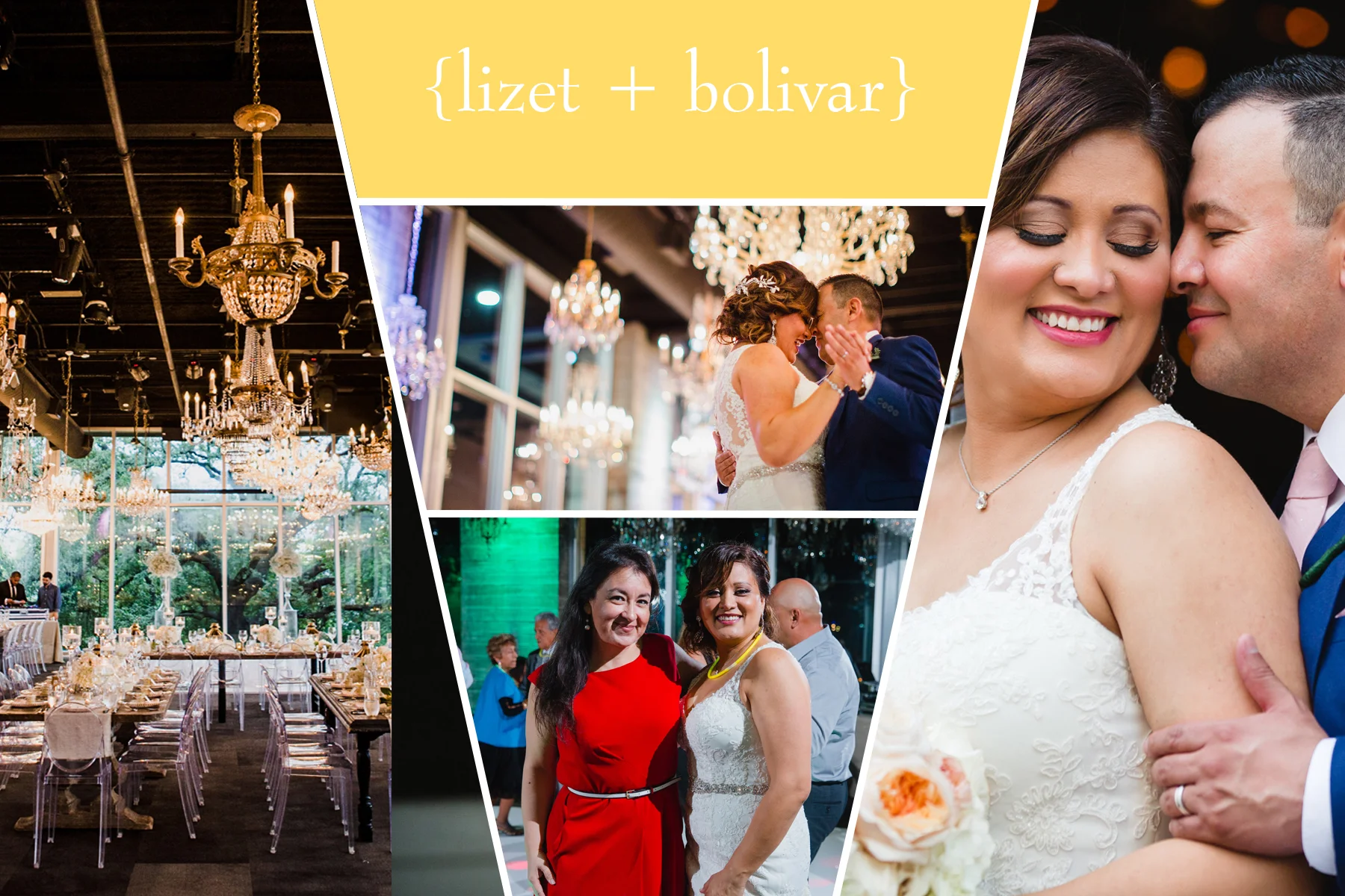 "So much to give praises about with Claudia and her wedding planning/coordination services. I knew I wanted to have a wedding planner with my tight schedule and some DIY projects that I wanted to embed in the event. She and I communicated often via text and email. Her responses were timely whether it was for vendor recommendations or to help me choose between ideas. The inspiration board she developed for me was key to help me communicate with some vendors. Claudia has a positive energy that just clicked with us when we chose to work with her for our wedding. She quickly got our vision of the wedding and executed it on our wedding day. Don’t let the smiles fool you, Claudia will go to war for you when necessary. She helped me negotiate with a few vendors and put in some calls for me to help things move along. She kept me straight on the theme for my wedding and helped me decide against expenses that were unnecessary. On the day of the wedding, she dealt with all vendors at the venue, put out a few fires and dealt with a few situations that made things work seamlessly. On the week OF the wedding, she designed and developed all of the “day-of-wedding” stationery. She used some ideas and our prior conversations and designed the most perfect escort and place cards, thank you cards, menus, etc. Our wedding turned out to be the most beautiful soft-garden-with-a-touch-of-rustic wedding I have attended. Your wedding will be magical to you. You will also need to be flexible to go to plan B on some things. With Claudia as your coordinator, your plan Bs will look and feel like that was exactly how everything was meant to be. Thank you, Claudia, for the most beautiful wedding I could have imagined for my husband and me." — Lizet and Bolivar, The Dunlavy