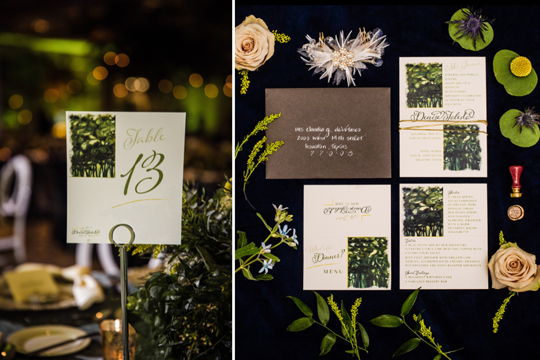  daytoremember.net | Blanca Duran Photography | Wedding Stationery | A Day To Remember Houston Wedding Planning and Design 