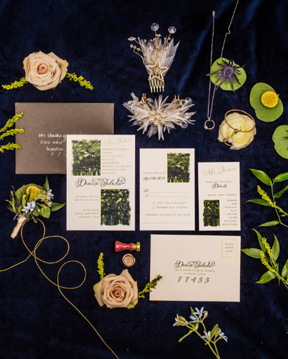  daytoremember.net | Blanca Duran Photography | Wedding Stationery | A Day To Remember Houston Wedding Planning and Design 